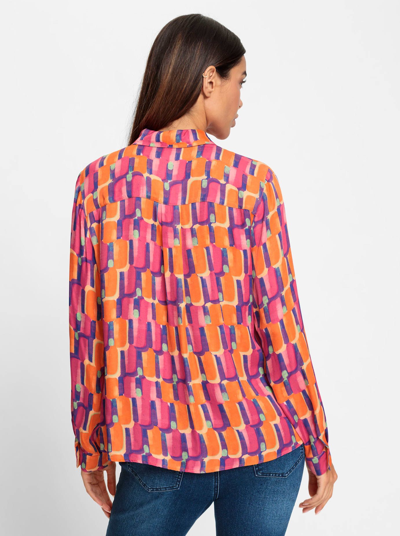 heine Gedessineerde blouse