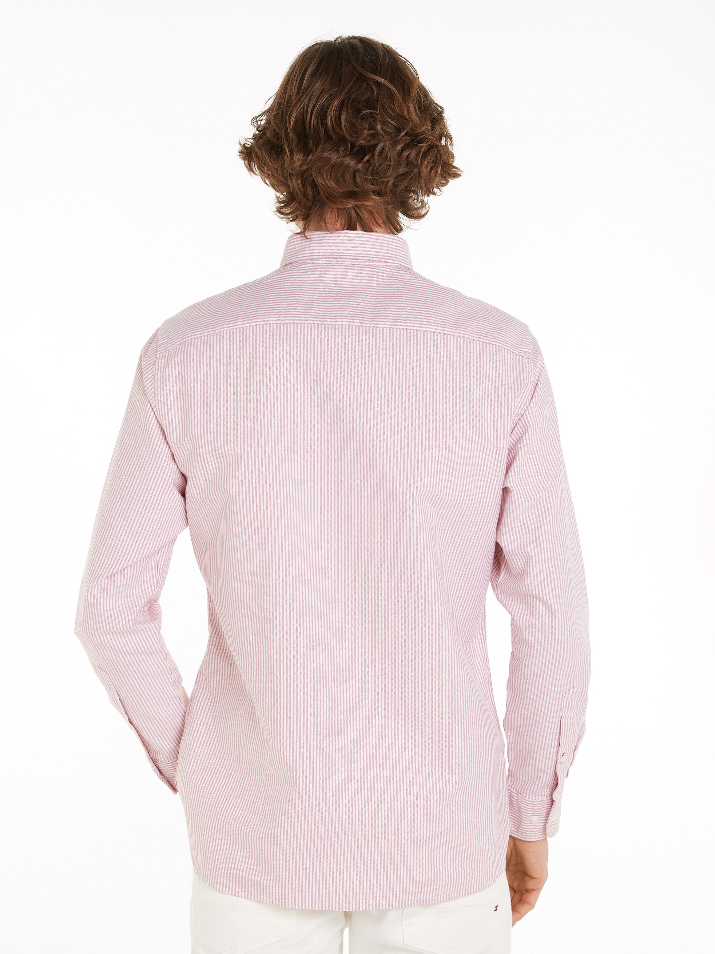 Tommy Hilfiger Overhemd met lange mouwen HERITAGE OXFORD STRIPE RF SHIRT