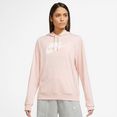 nike sportswear sweatshirt gym vintage women's pullover hoodie roze