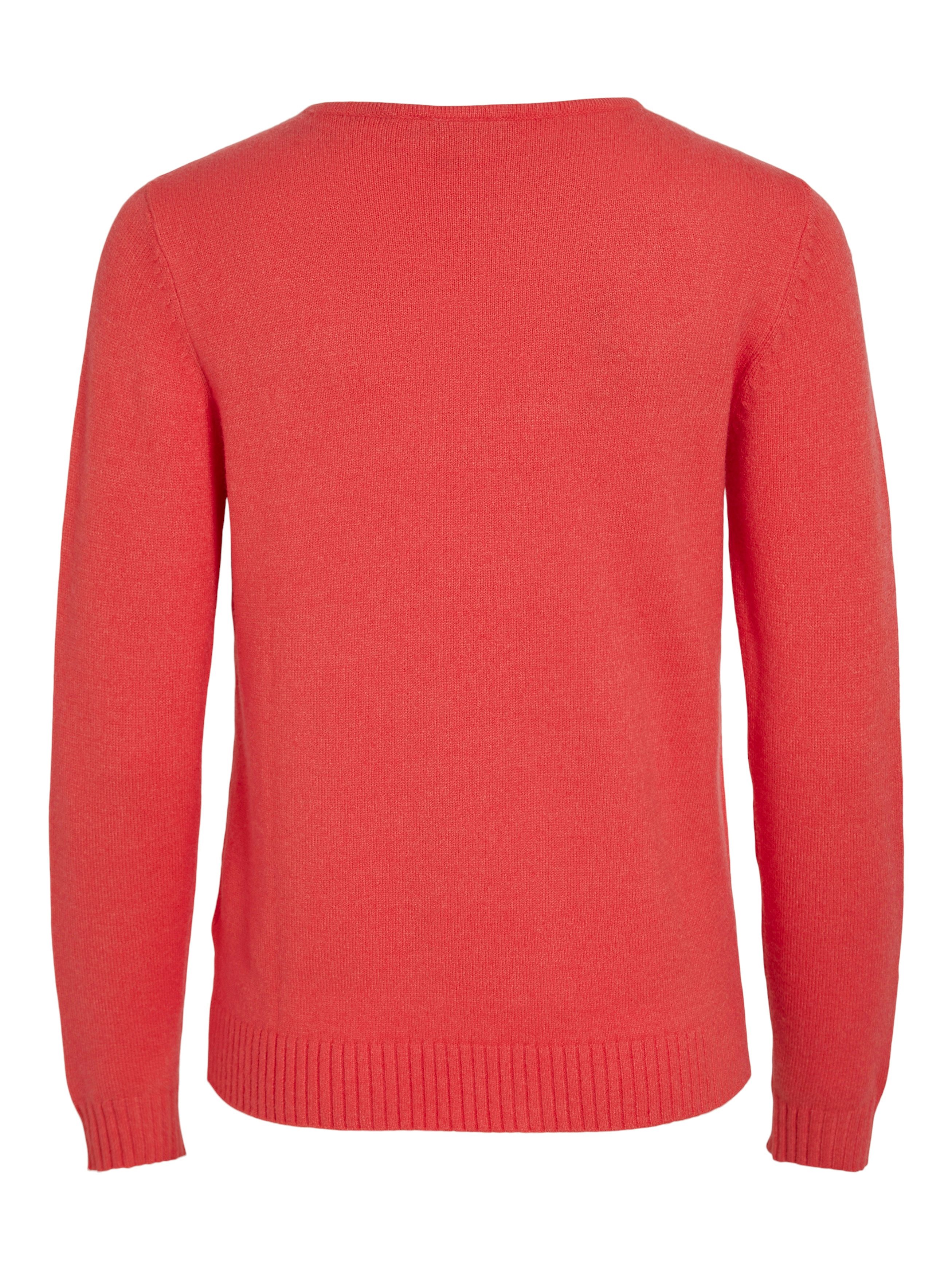 Vila Trui met V-hals VIRIL V-NECK L S KNIT TOP NOOS