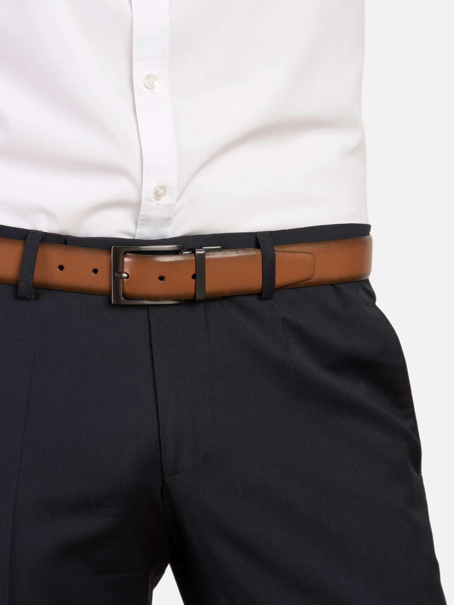 MONTI Leren riem Florence