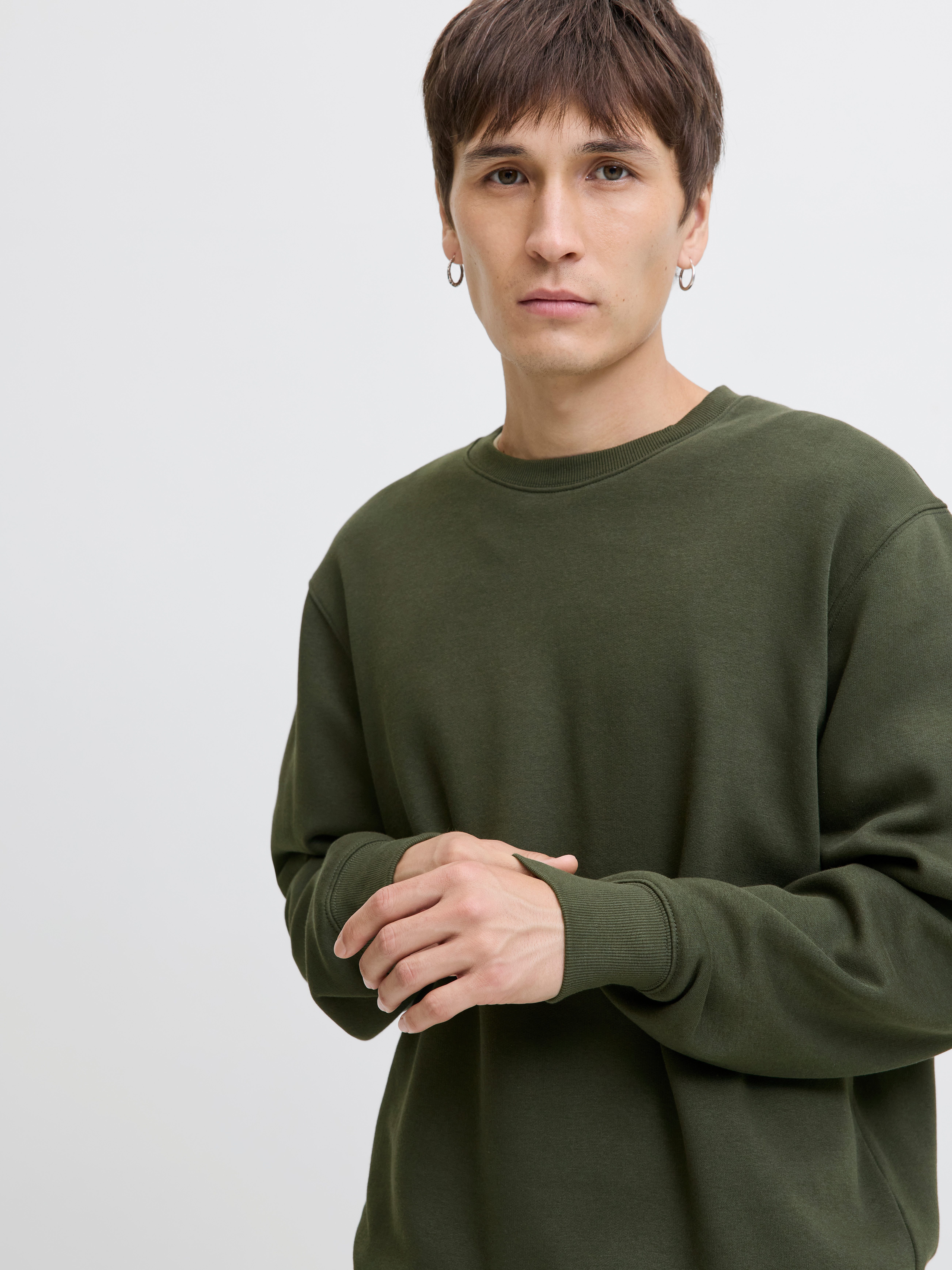 Jack & Jones Sweatshirt JJESTAR BASIC SWEAT CREW NECK NOOS