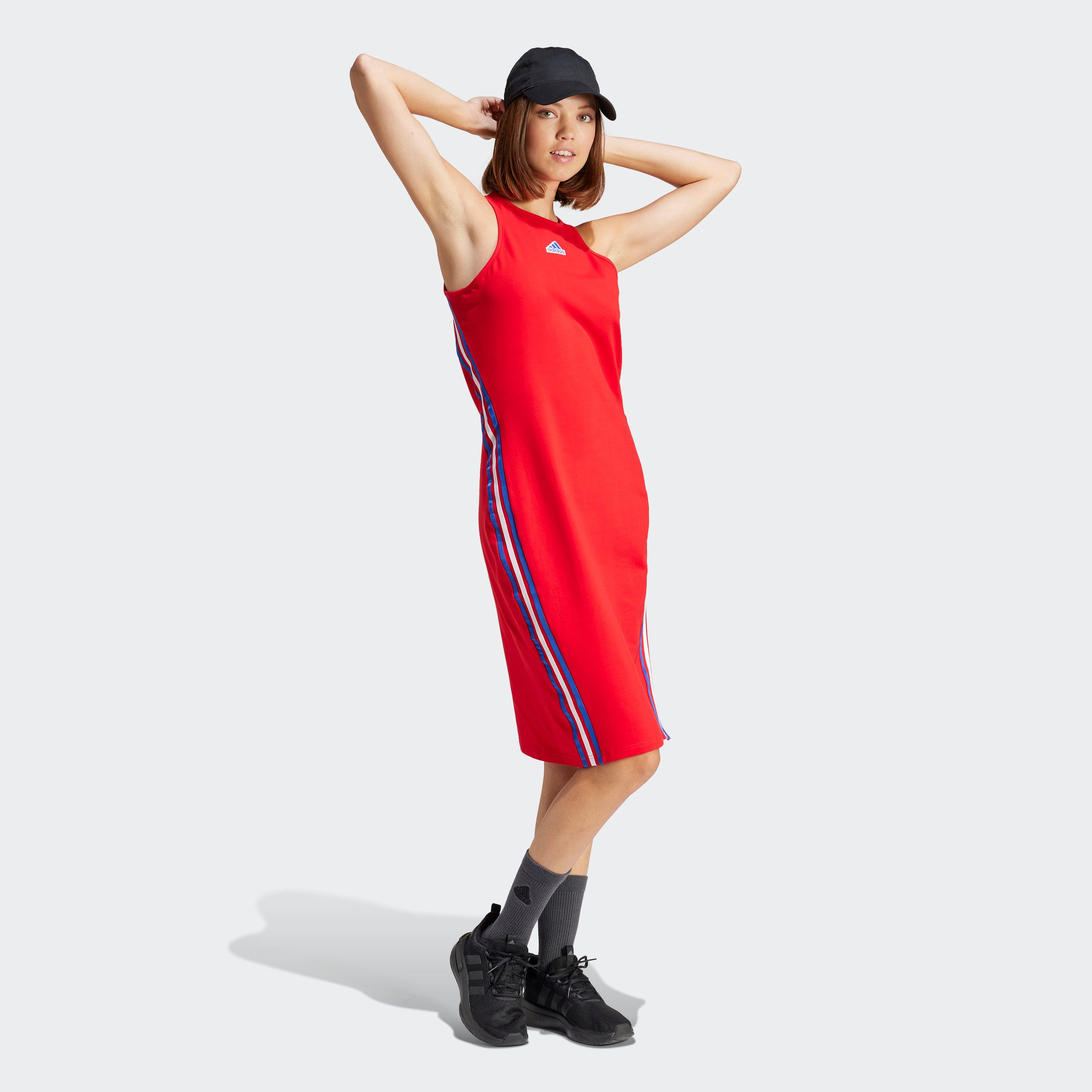 adidas Sportswear Shirtjurk W FI 3S DRESS (1-delig)