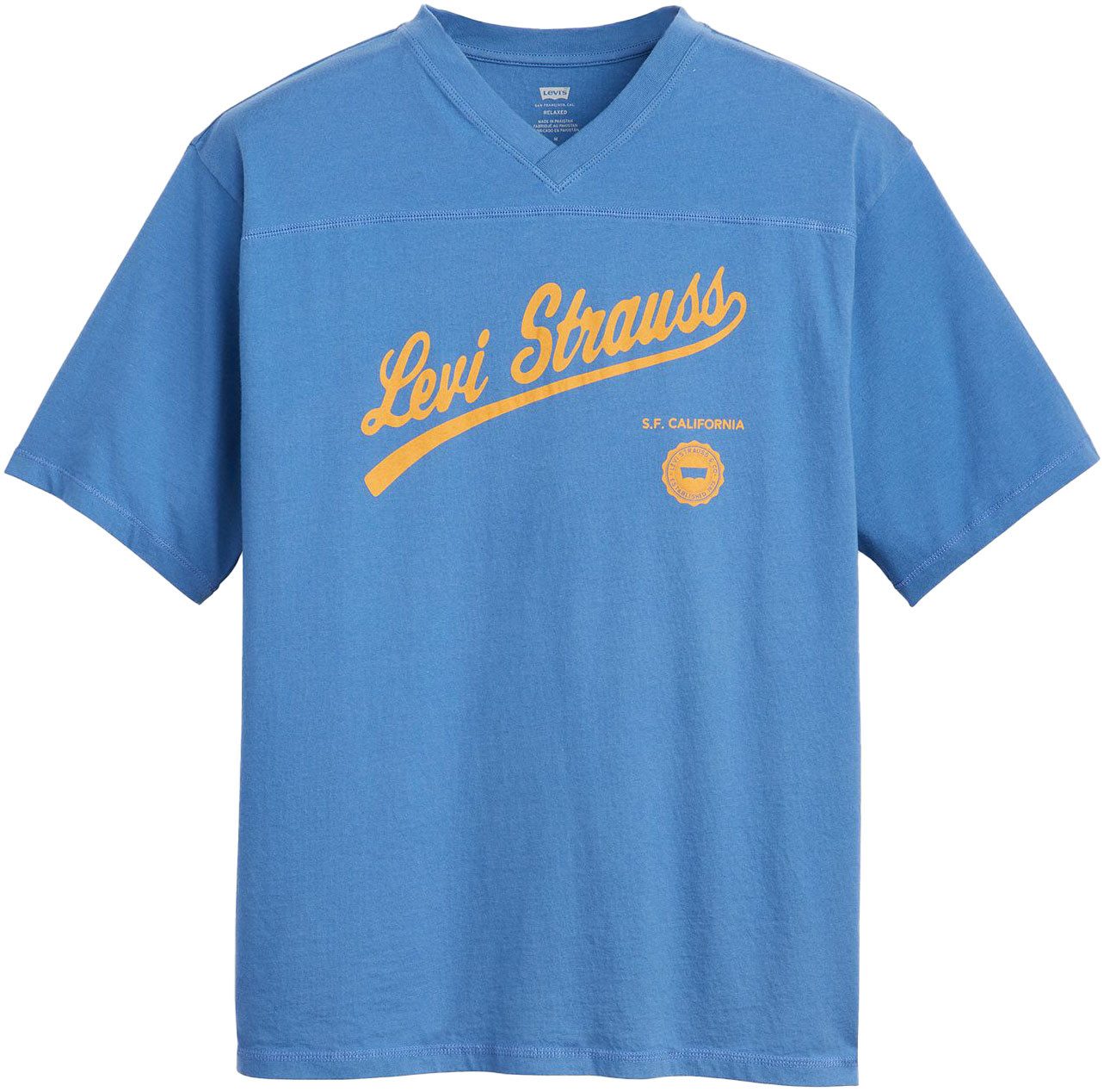Levi's® Shirt met V-hals GRAPHIC VNECK TEE in een sportieve look
