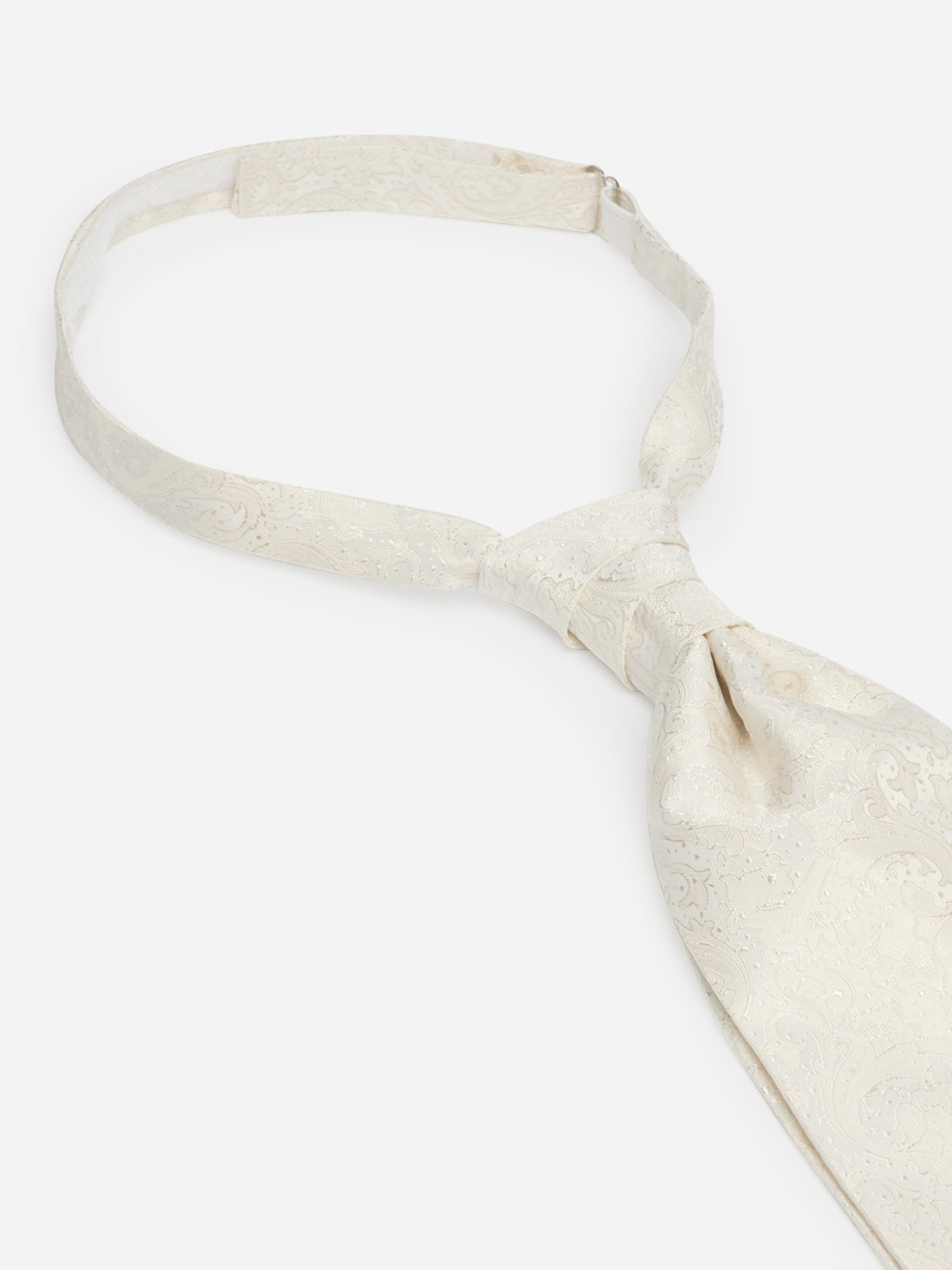 MONTI Stropdas ALESSIO Huwelijks-plastron, met feestelijk paisley-patroon