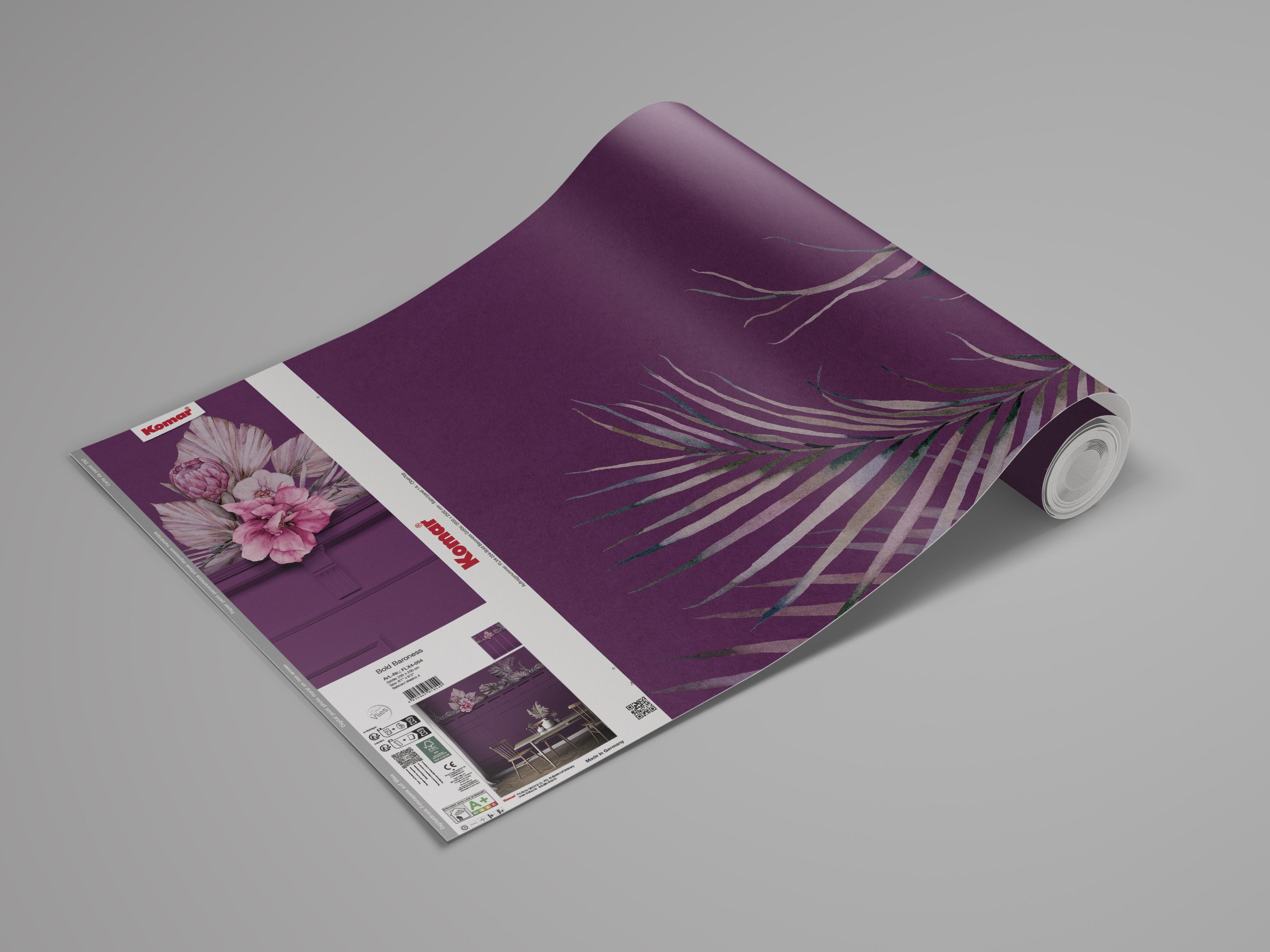 Komar Fotobehang Komar vlies fotobehang - Bold Baroness - maat 200 x 250 cm (set)