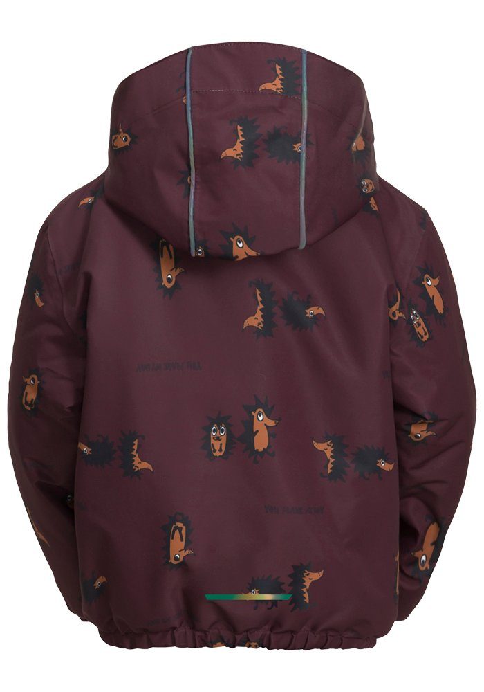Jack Wolfskin Functioneel jack GLEELY 2L INS PRINT JKT K