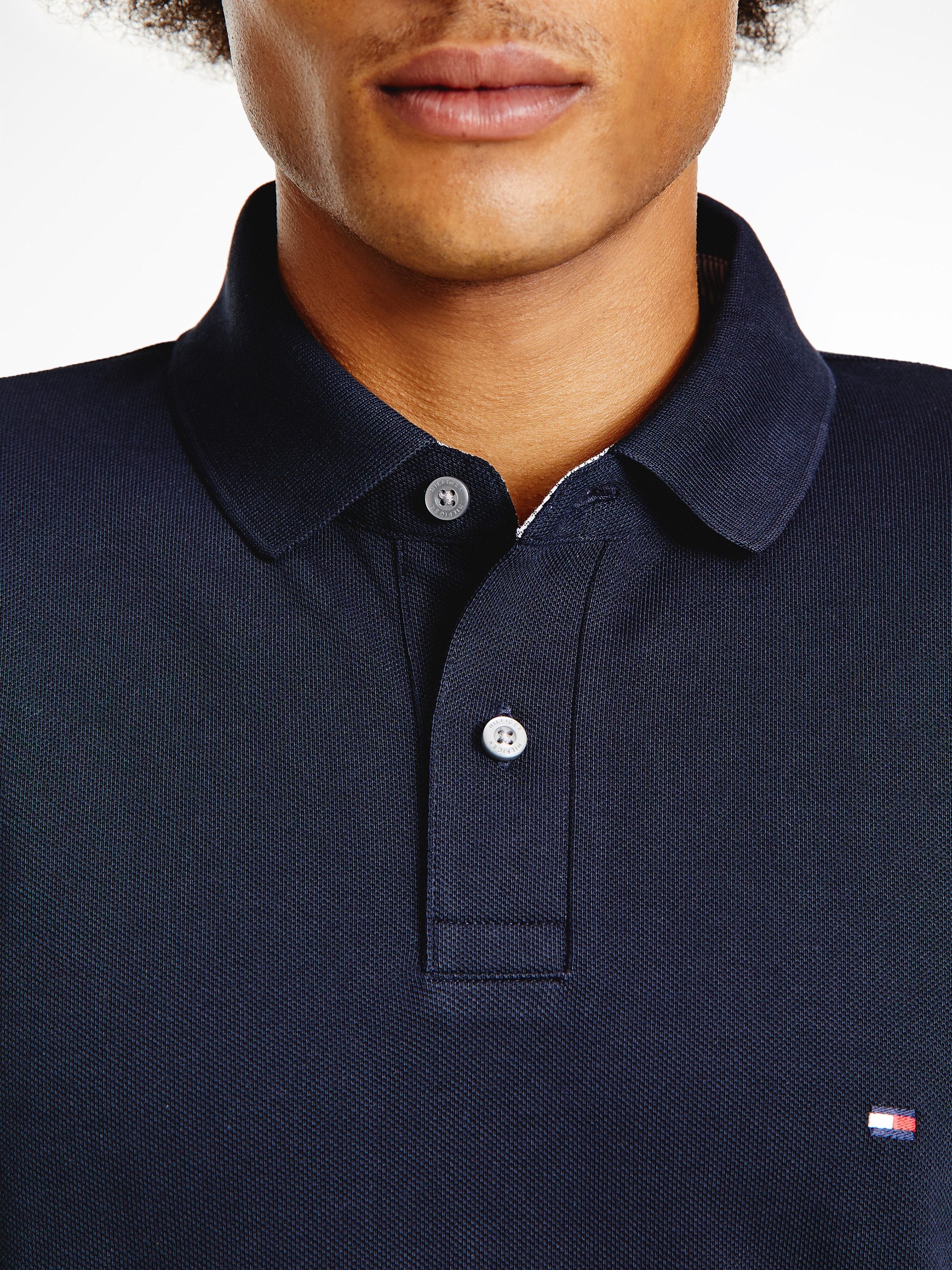 Tommy Hilfiger Poloshirt met lange mouwen 1985 REGULAR LS POLO