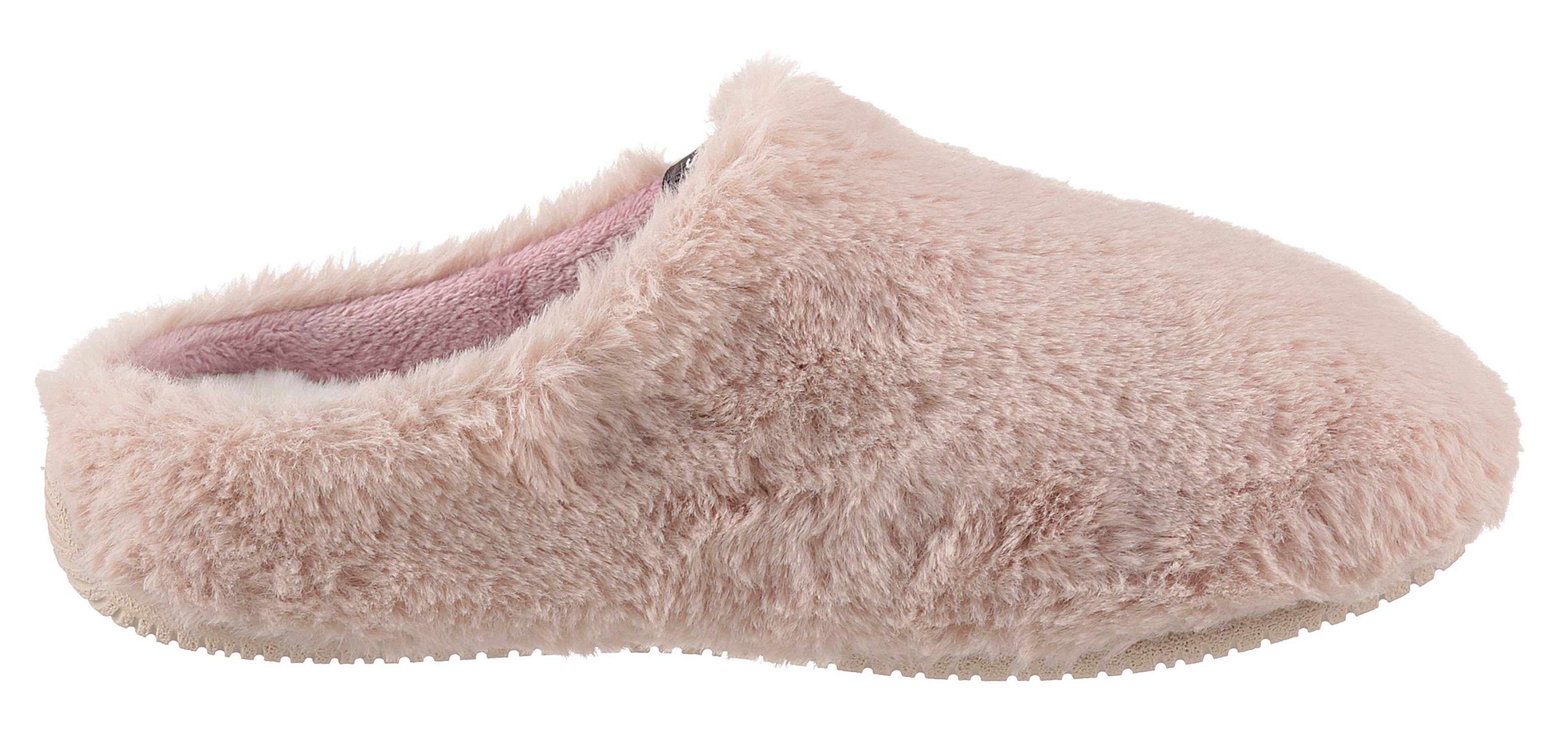 VERBENAS Pantoffels YORK GALES , pantoffel, huispantoffel in een gezellige pluche look