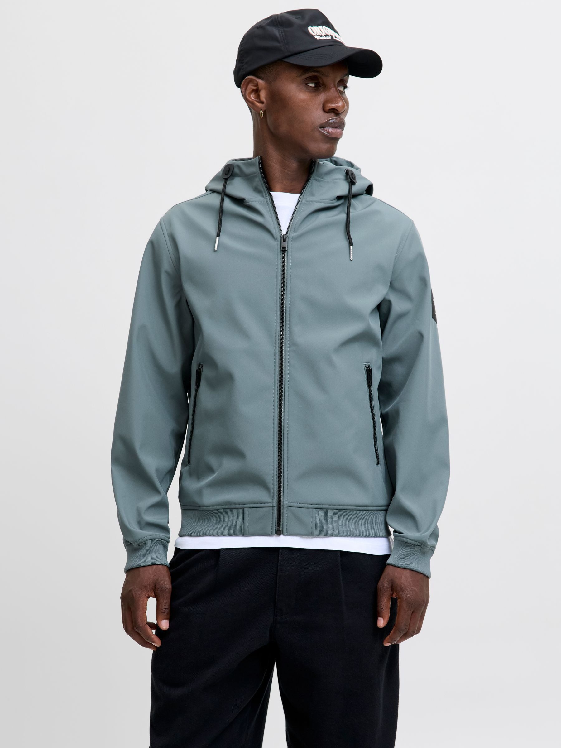 Jack & Jones Softshell-jack JJEBASIC met waterafstotende functie