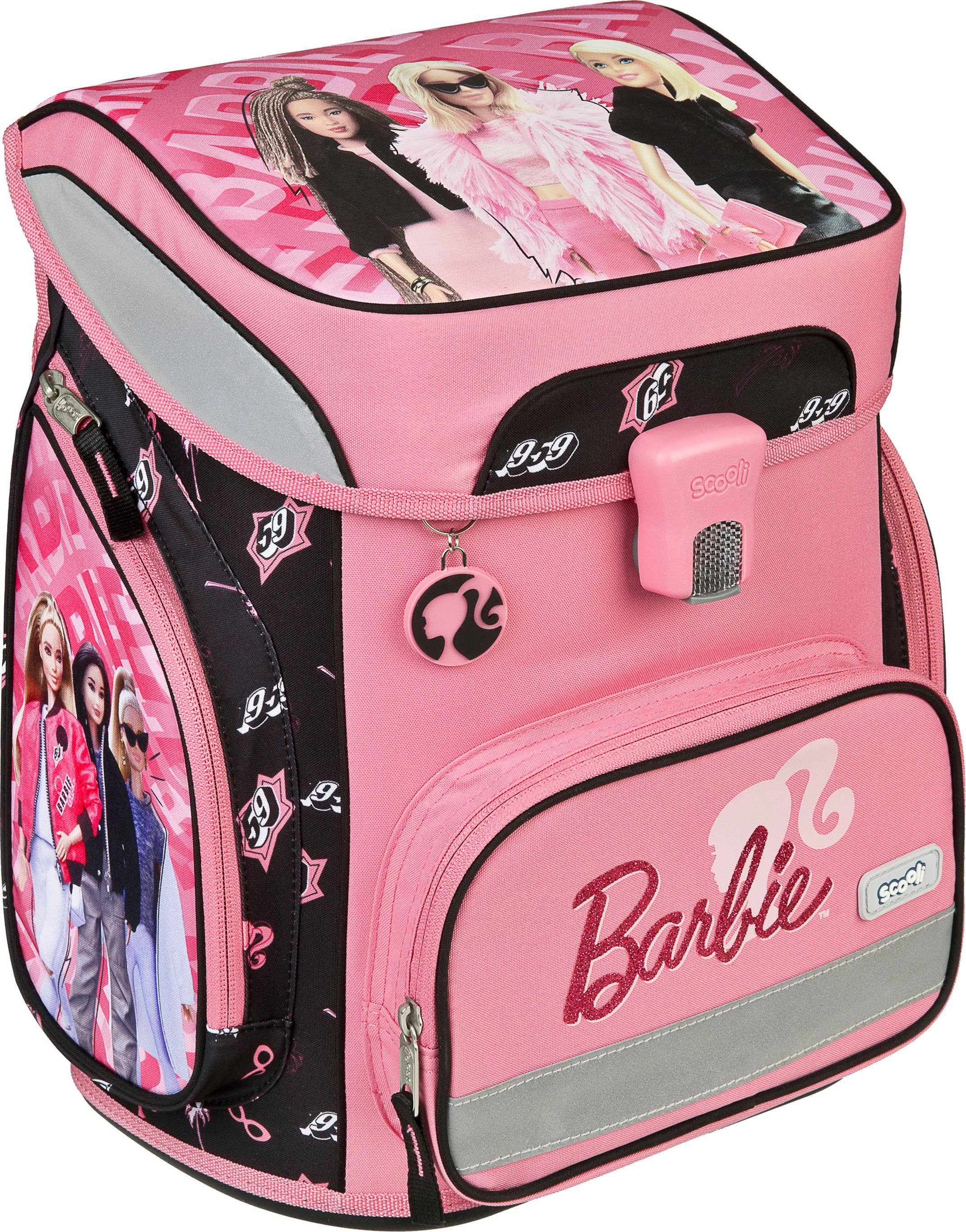 Scooli Schooltas EasyFit, Barbie (5-delig)