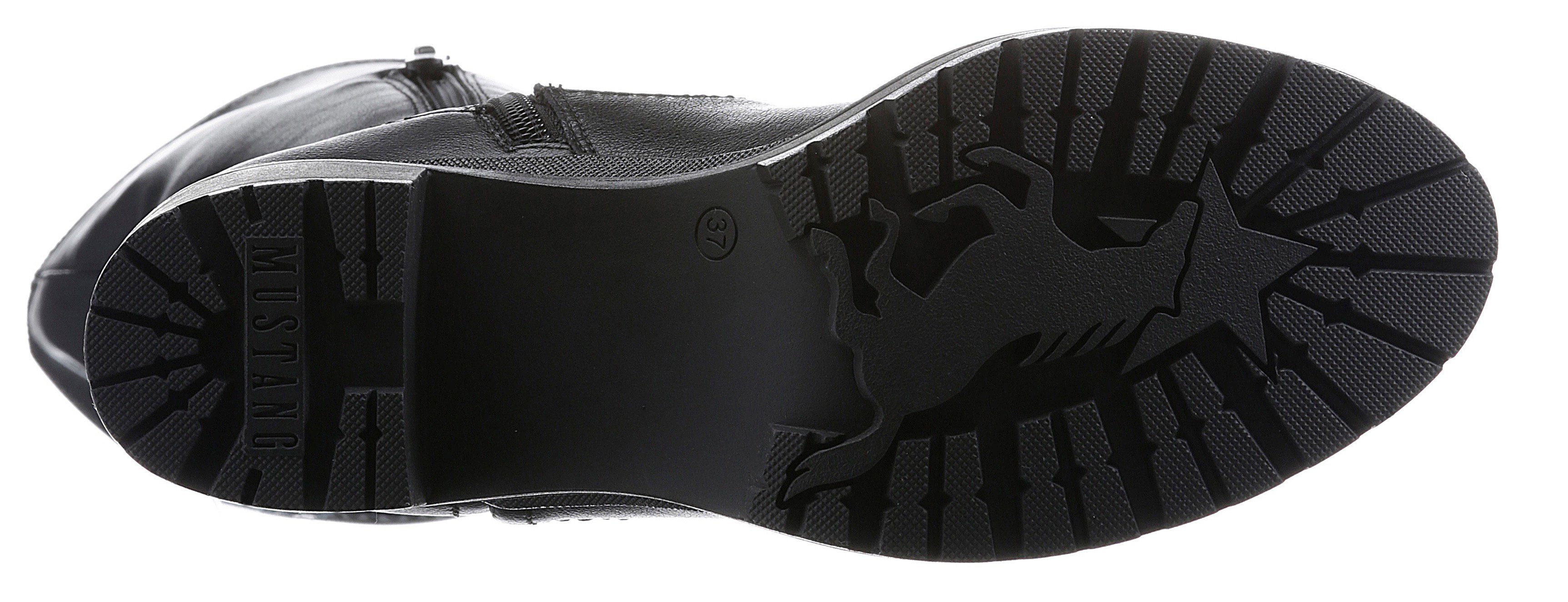 Mustang Shoes Laarzen met 5 cm blokhak