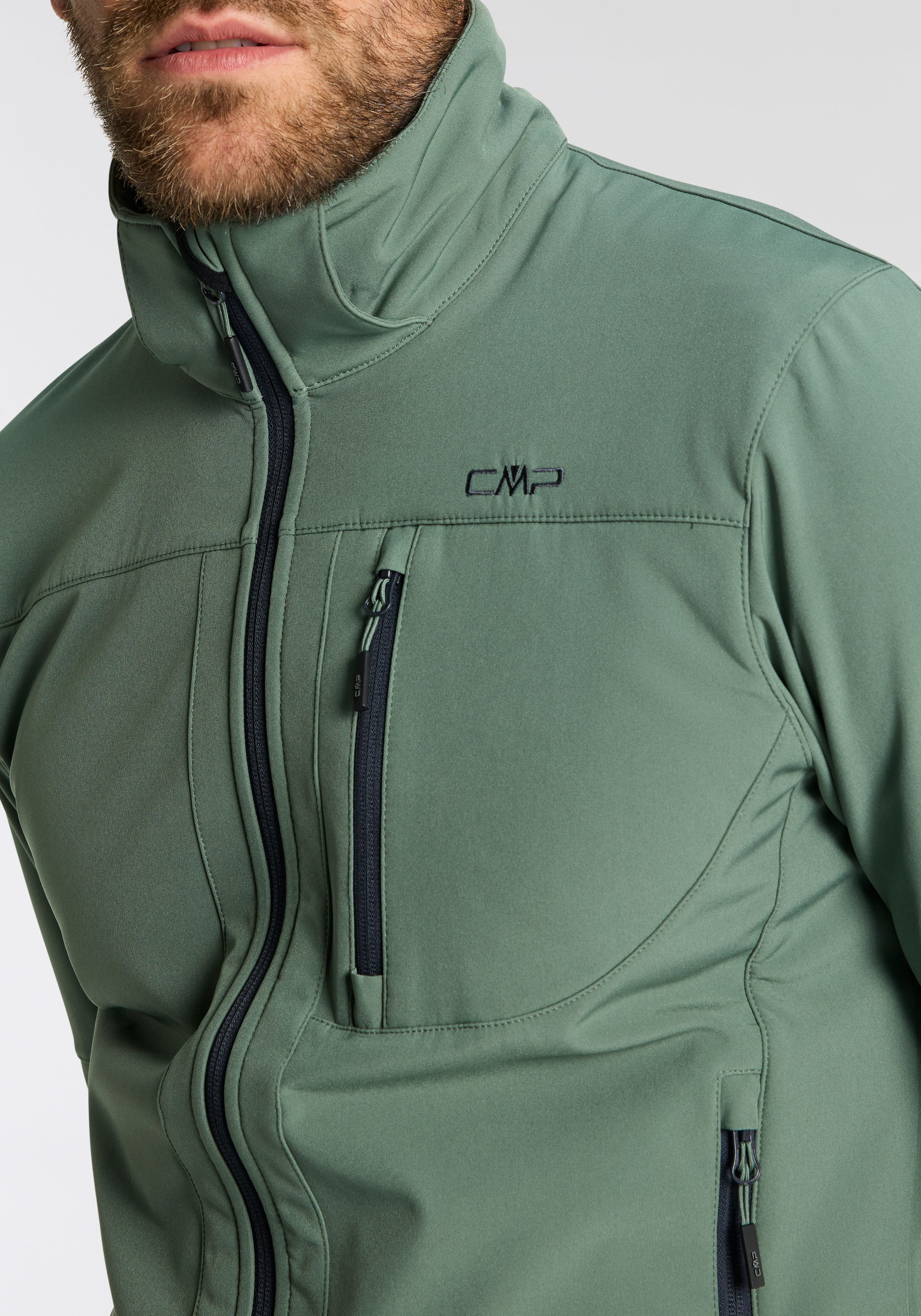 CMP Softshell-jack Waterafstotend & winddicht & ademend (1 stuk)