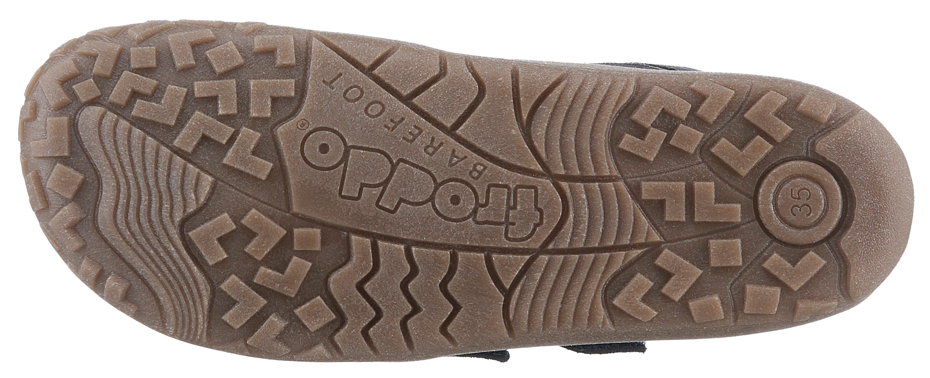 froddo® Barefootschoenen BAREFOOT TEX AUTUMN Klittenbandschoen, winterlaarzen met TEX-membraan
