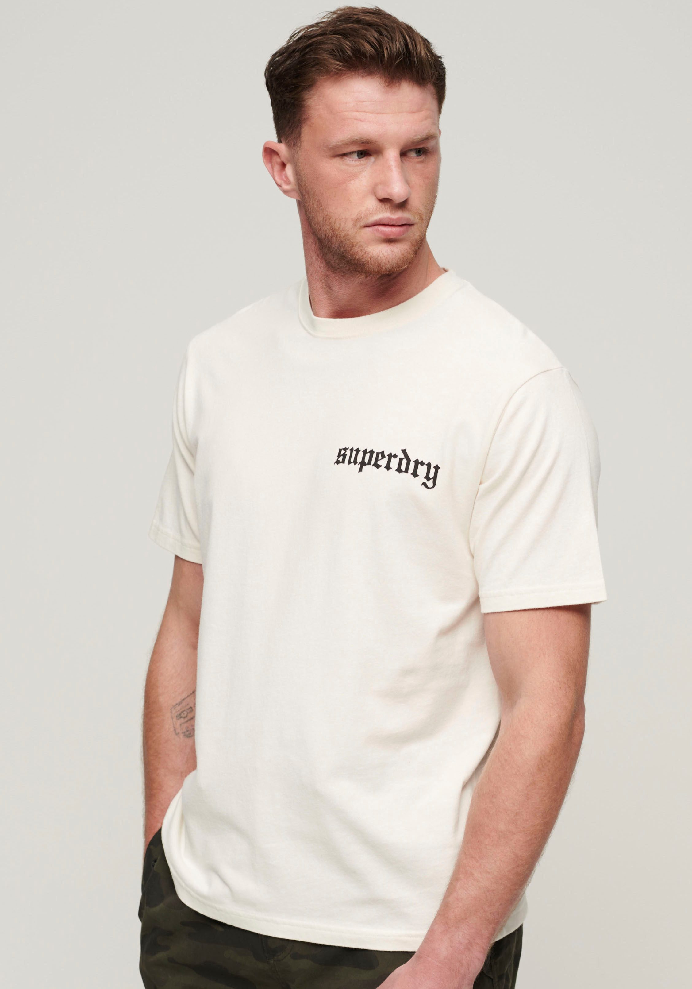 NU 20% KORTING: Superdry Shirt met print