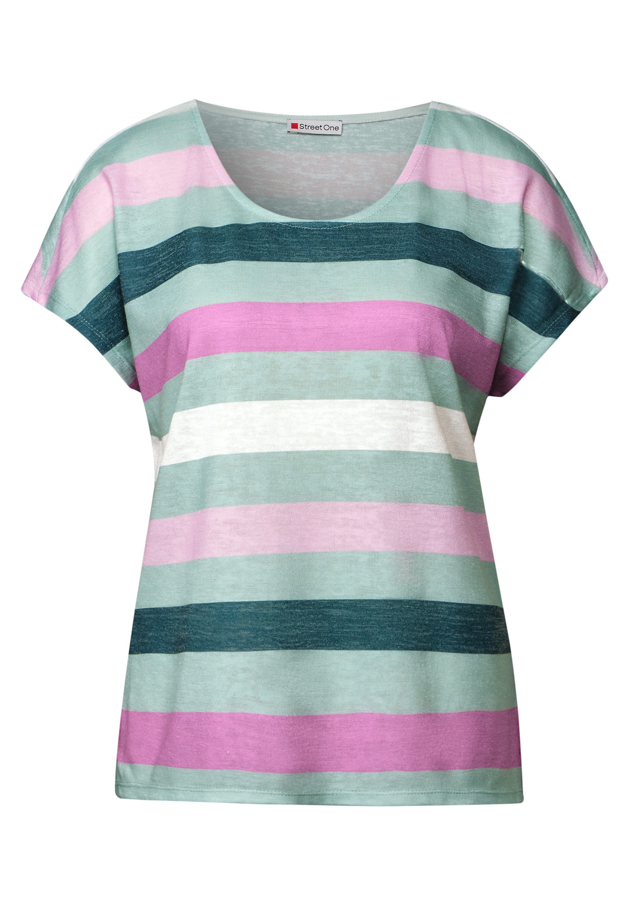 STREET ONE Shirttop met gestreept patroon
