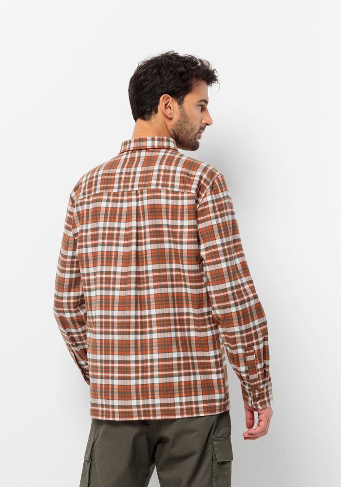Jack Wolfskin Flanellen overhemd BERGWEG SHIRT M