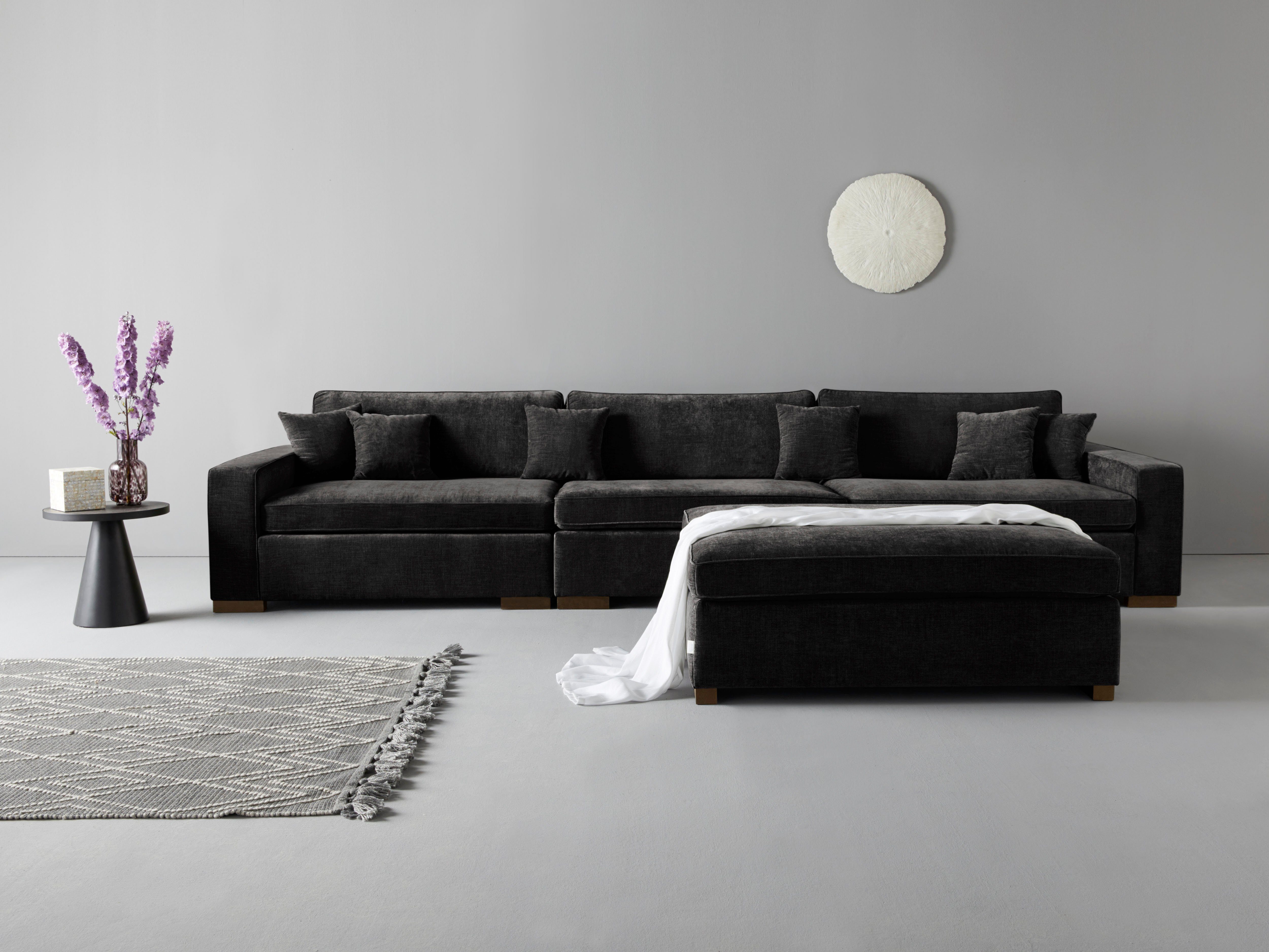Guido Maria Kretschmer Home&Living 3-zitsbank Skara XXL Loungebank XXL met binnenveringsinterieur, in vele overtrekkwaliteiten