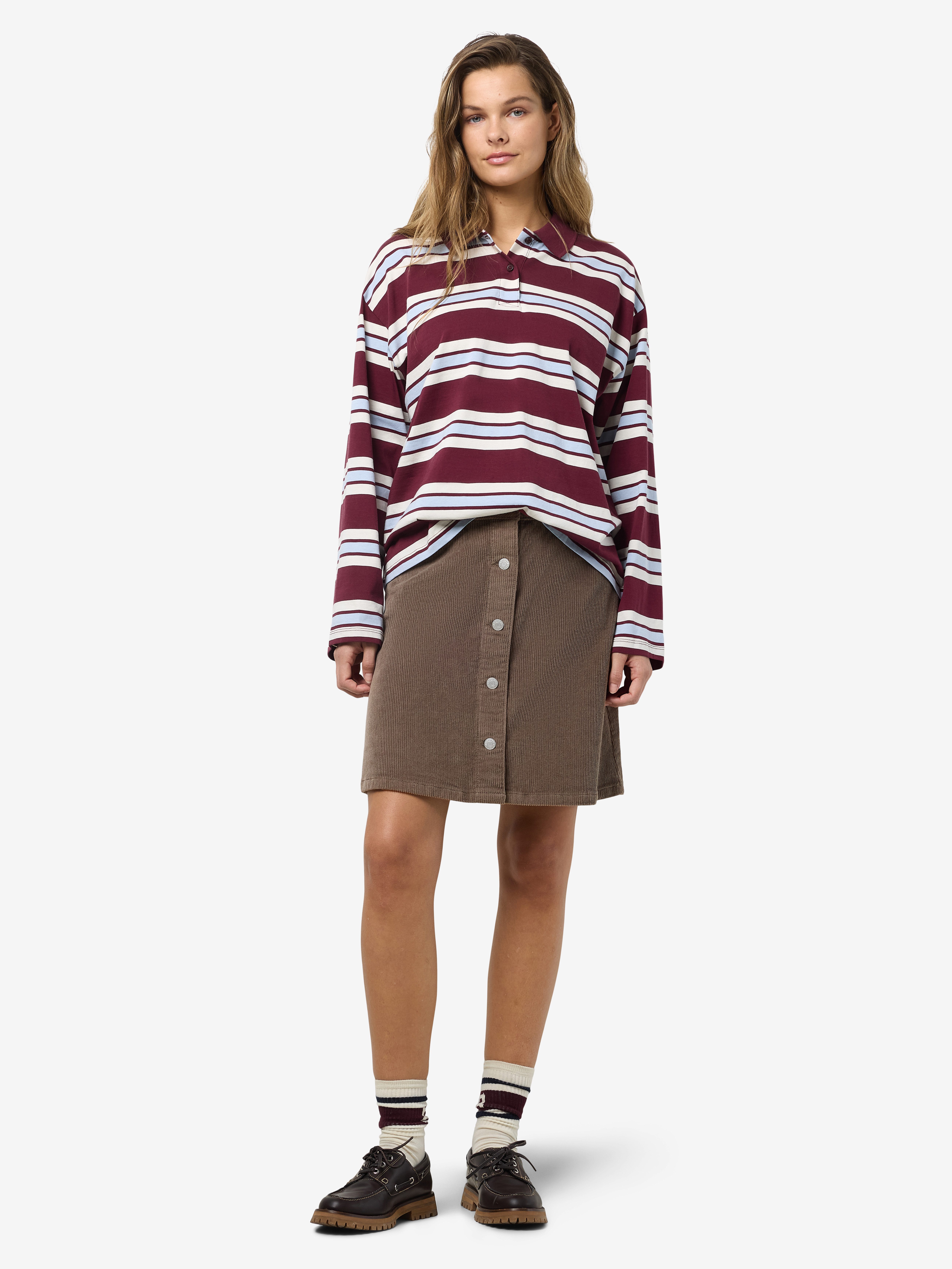 Noisy may Cordrok NMRONNIE NW A SHAPE SKIRT CORDUROY NOOS