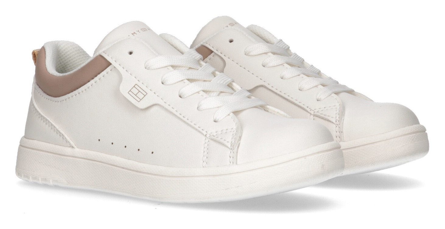 Tommy Hilfiger Sneakers LOW CUT LACE-UP/VELCRO SNEAKER Vrijetijdsschoen, lage schoen, veterschoen met...