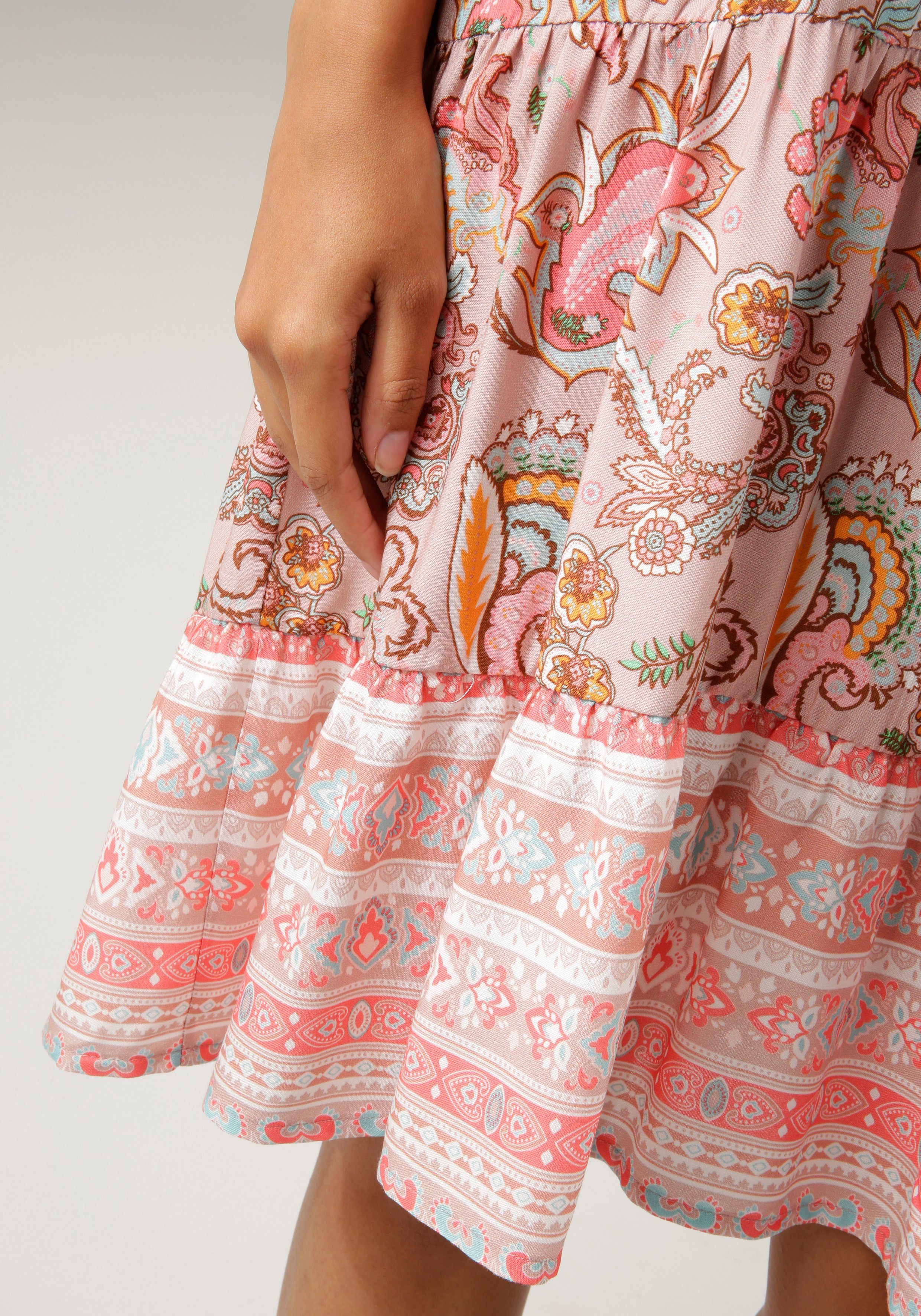 Aniston CASUAL Tuniekjurk met fantasierijke druk