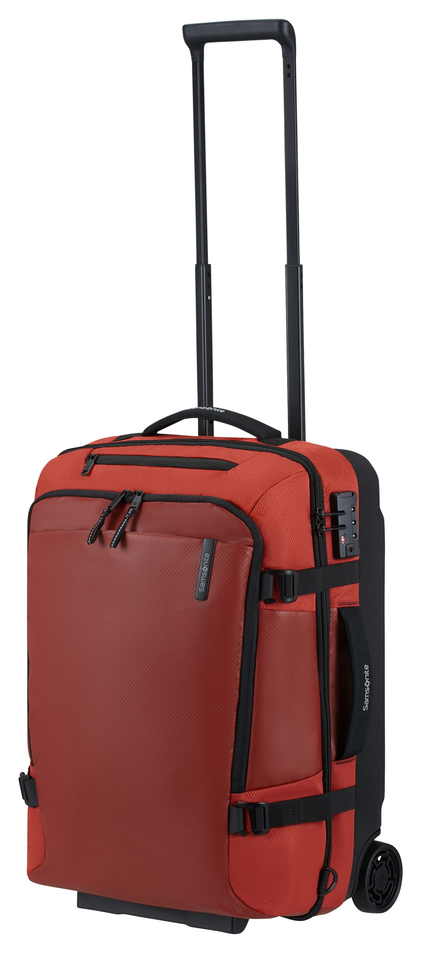 Samsonite Reistas ARMOX, 55 cm Duffel met wielen TSA-slot pakriemen trolley systeem