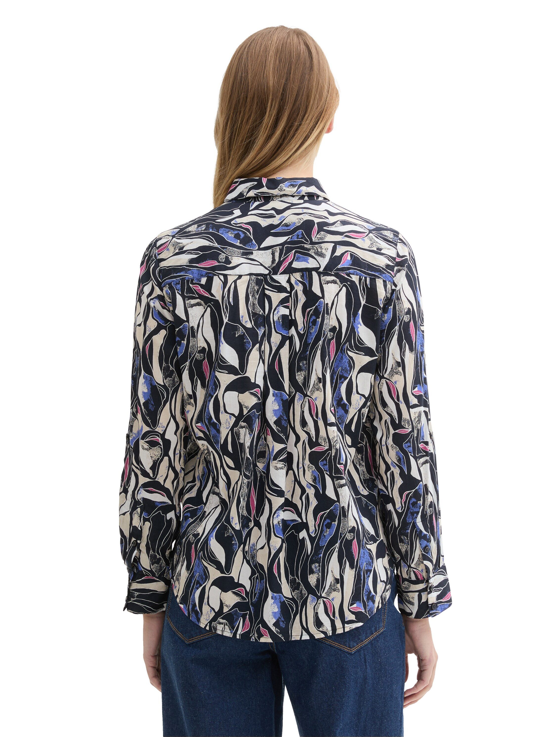 Tom Tailor Blouse met lange mouwen met print all-over
