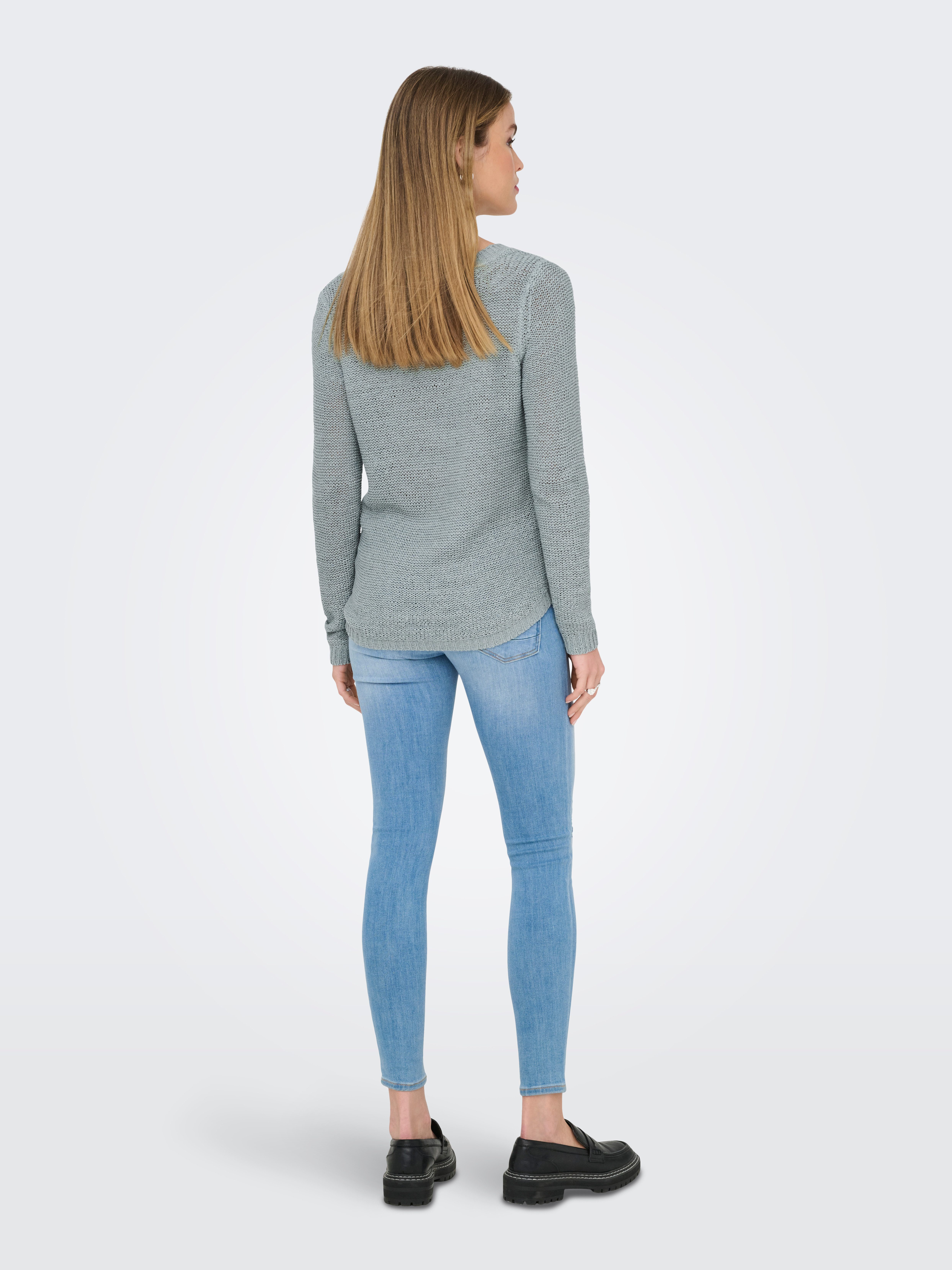Only Gebreide trui ONLGEENA XO L/S PULLOVER KNT NOOS