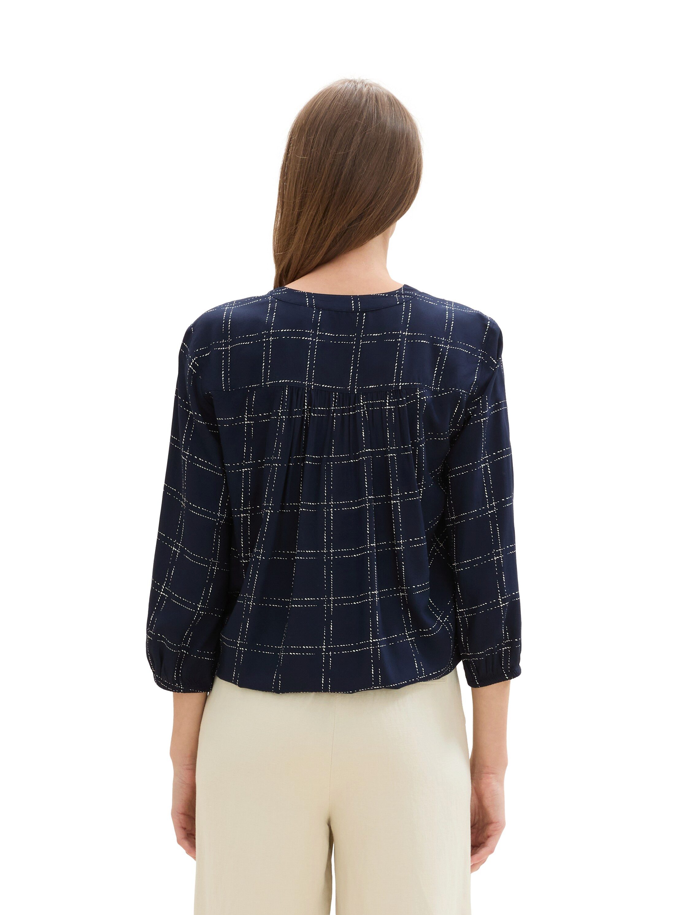 Tom Tailor Blouse met lange mouwen met livaeco by birla cellulose(tm)