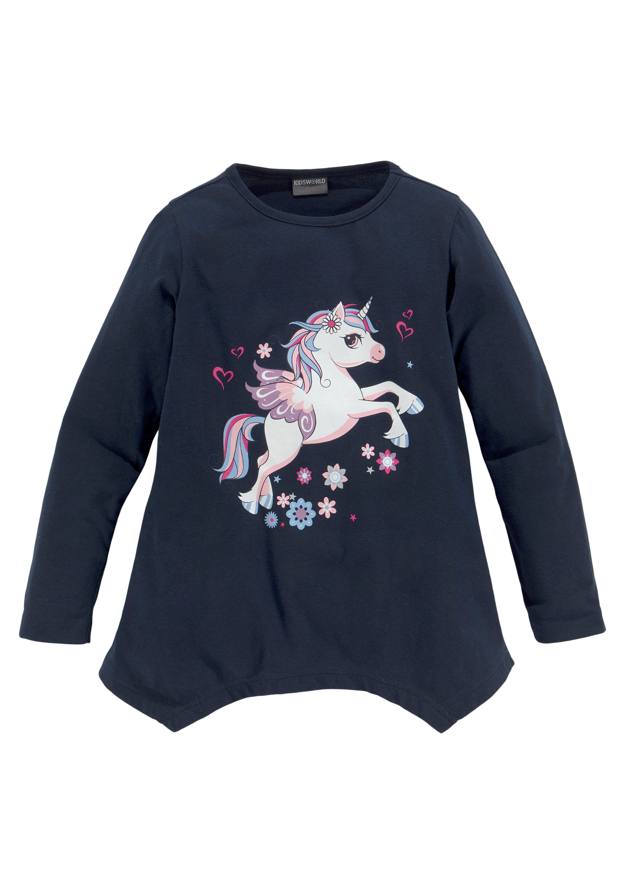 KIDSWORLD Shirt met lange mouwen & legging 2-delig set shirt + leggings Zakken shirt + leggings voor kleine meisjes (set, 2-delig, 2)