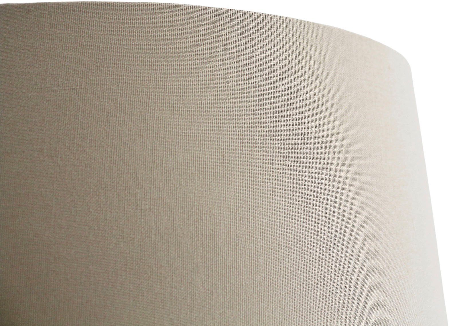 SalesFever Staande lamp Rosy handgemaakt, met linnen kap (1 stuk)