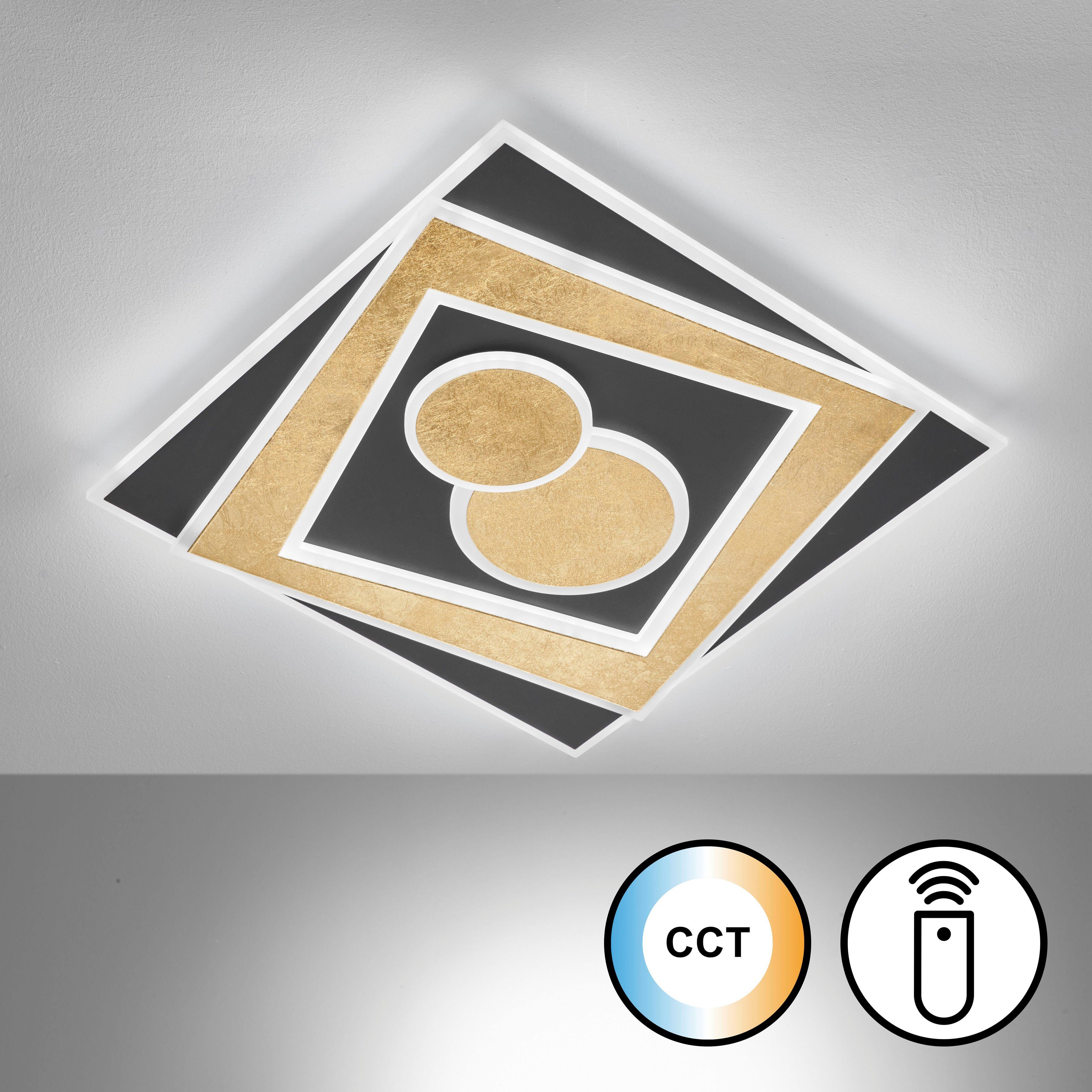 Honsel Leuchten Plafondlamp Ratio duurzame led, dimbaar (1 stuk)