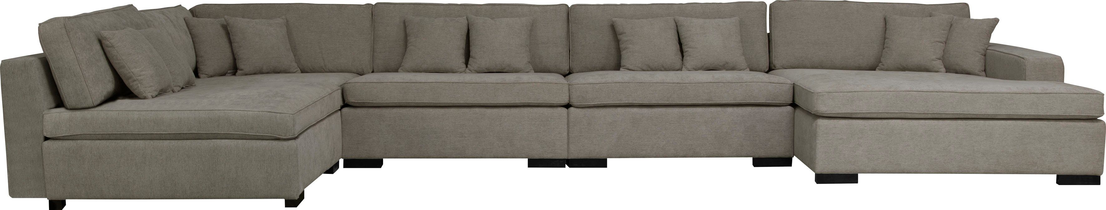 Guido Maria Kretschmer Home&Living Zithoek Skara XXL U-vorm Loungebank XXL met binnenveringsinterieur, in vele overtrekkwaliteiten