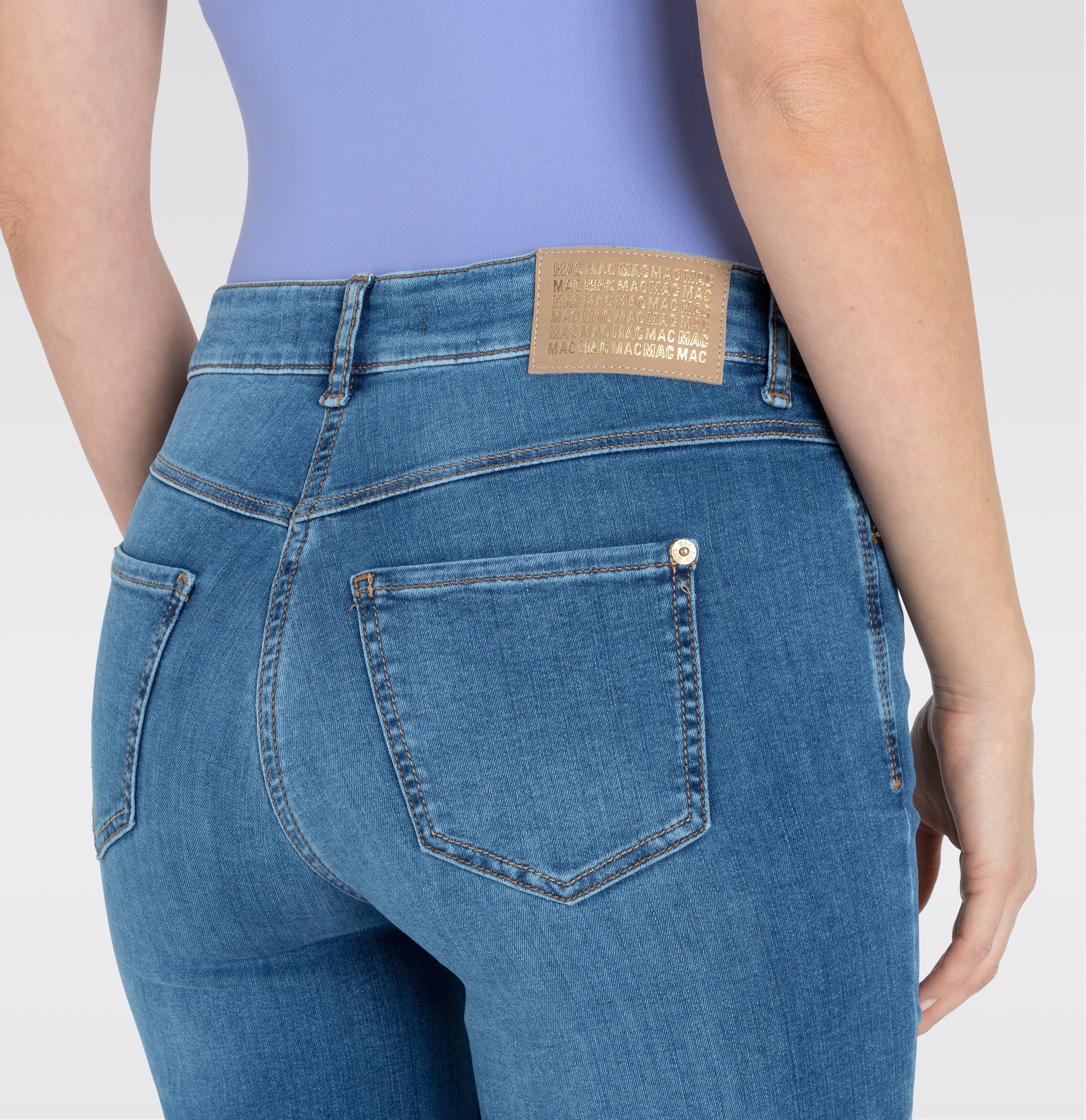 MAC Bootcut jeans Boot Modieus uitlopende zoom