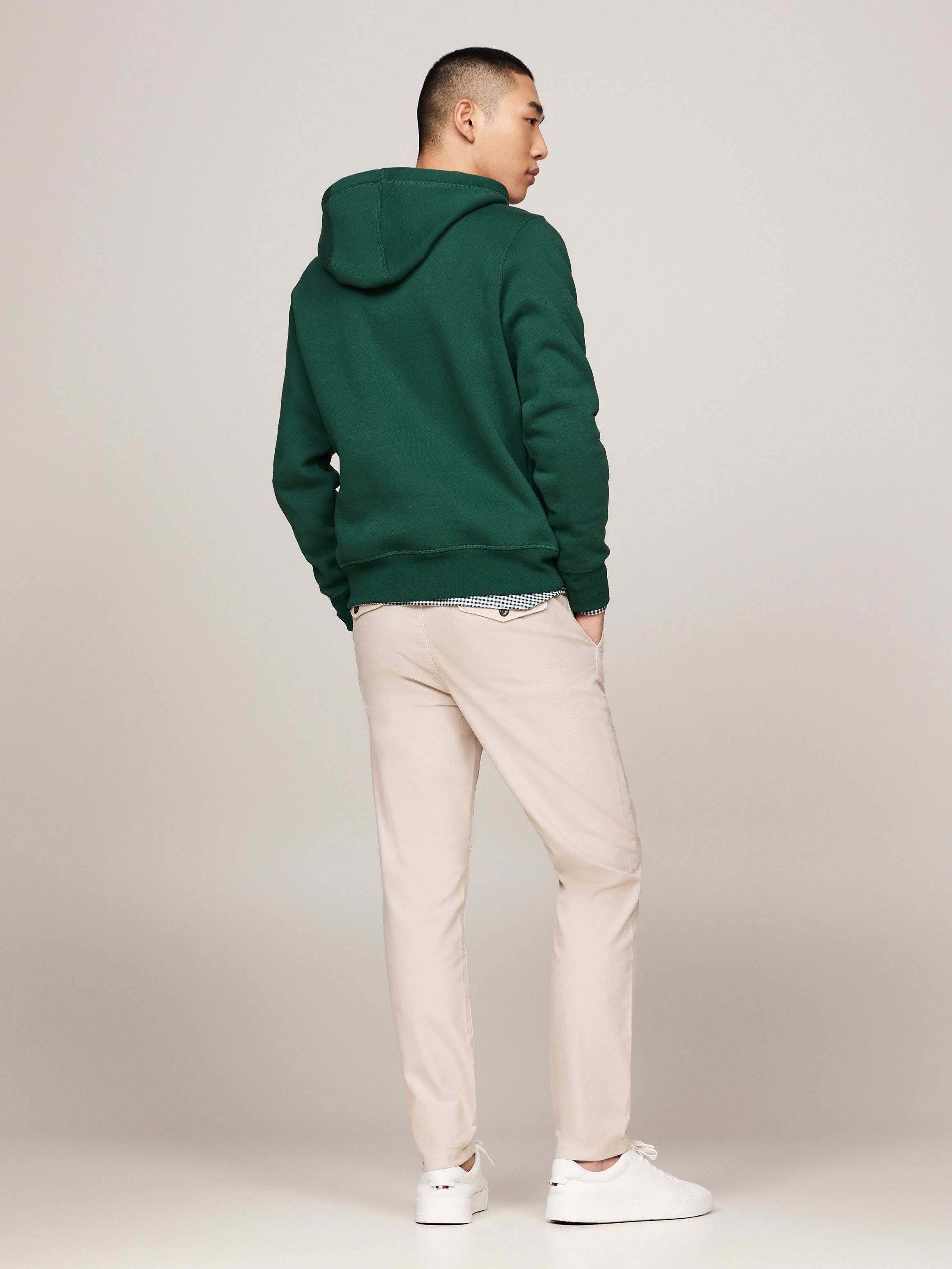 Tommy Hilfiger Hoodie TOMMY LOGO HOODY met geborduurd th-inscriptie op de borst