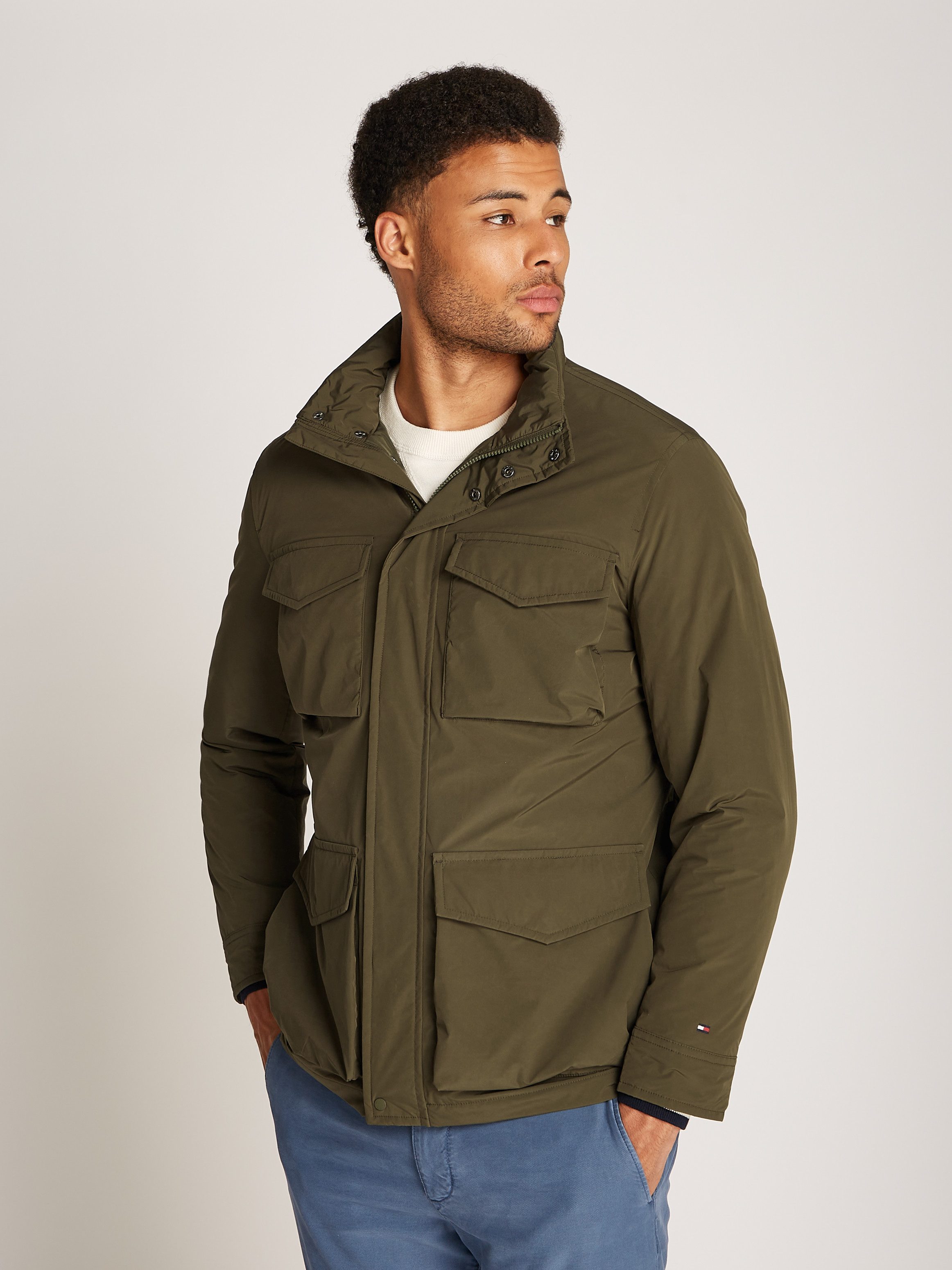 Tommy Hilfiger Outdoorjack LW PACKABLE FIELD JACKET heren outdoorjassen maat XXL groen