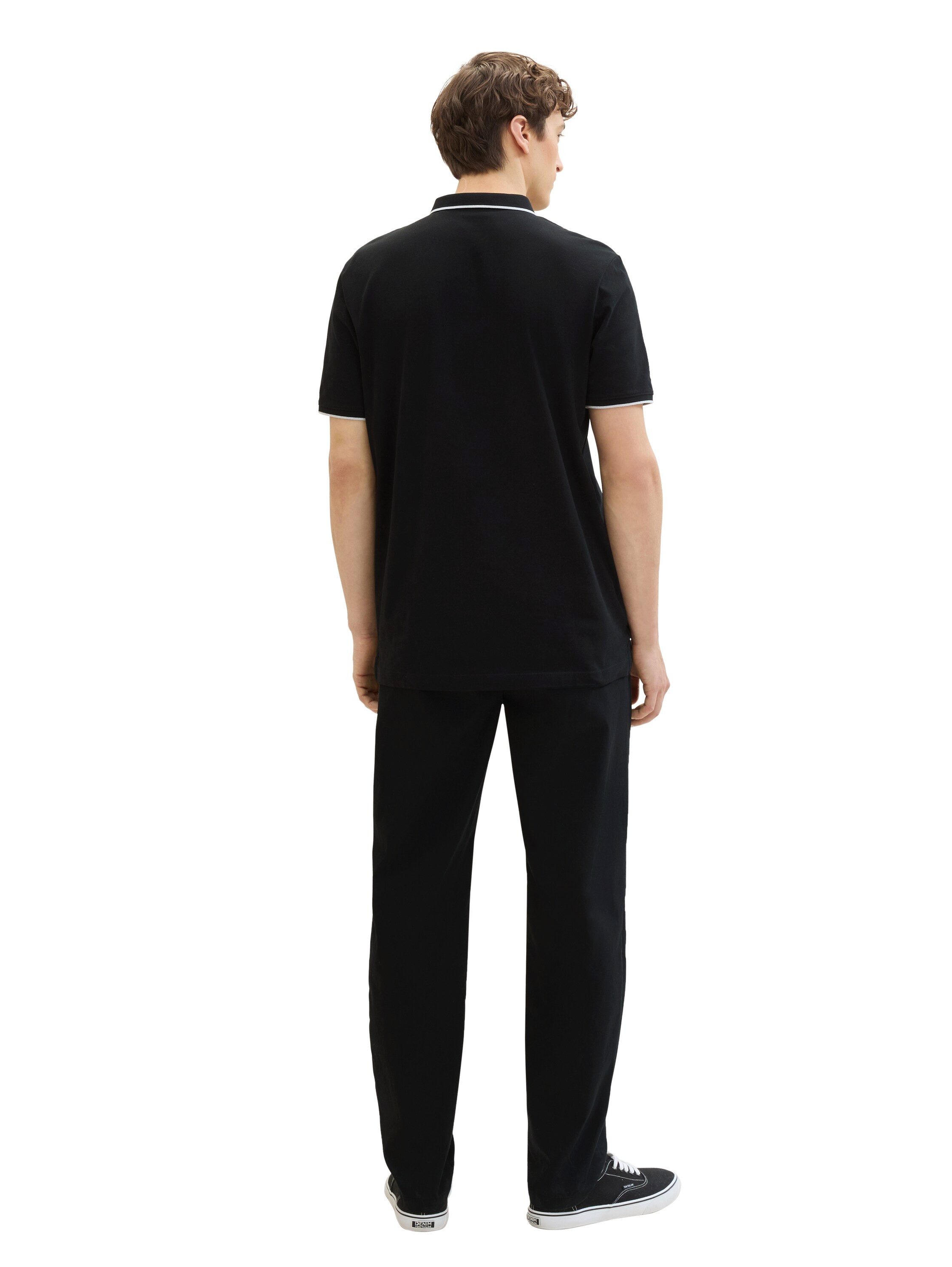 Tom Tailor Denim Chino met steekzakken opzij