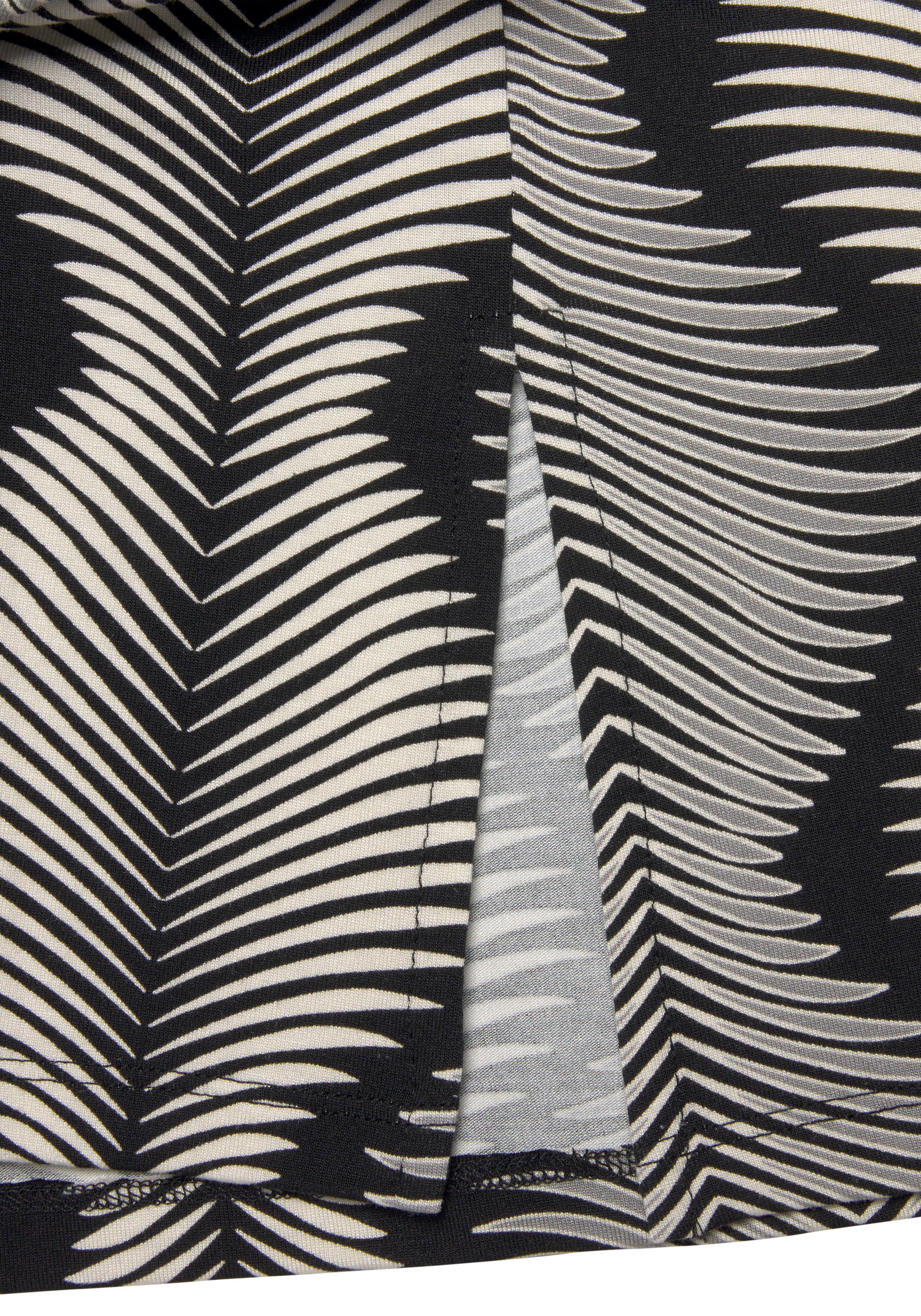 Lascana Nachthemd met grafische print all-over