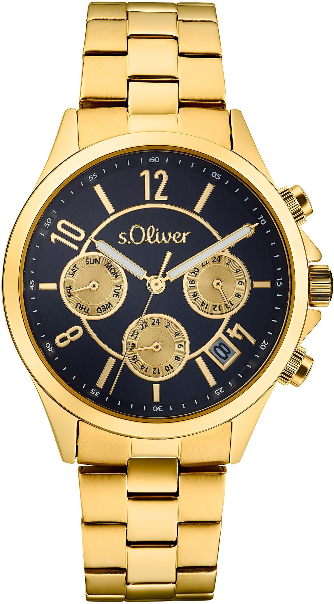 s.Oliver Multifunctioneel horloge 2033555 Horloge, quartz, dameshorloge, datum