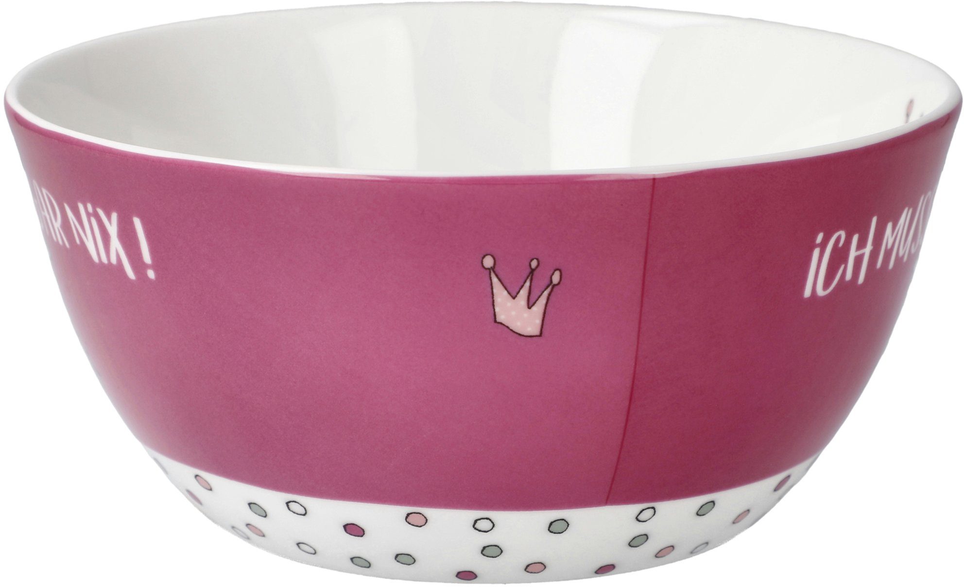 Goebel Decoratieve schaal Barbara Freundlieb Fine Bone China, Barbara Freundlieb - Ik moet helemaal niks