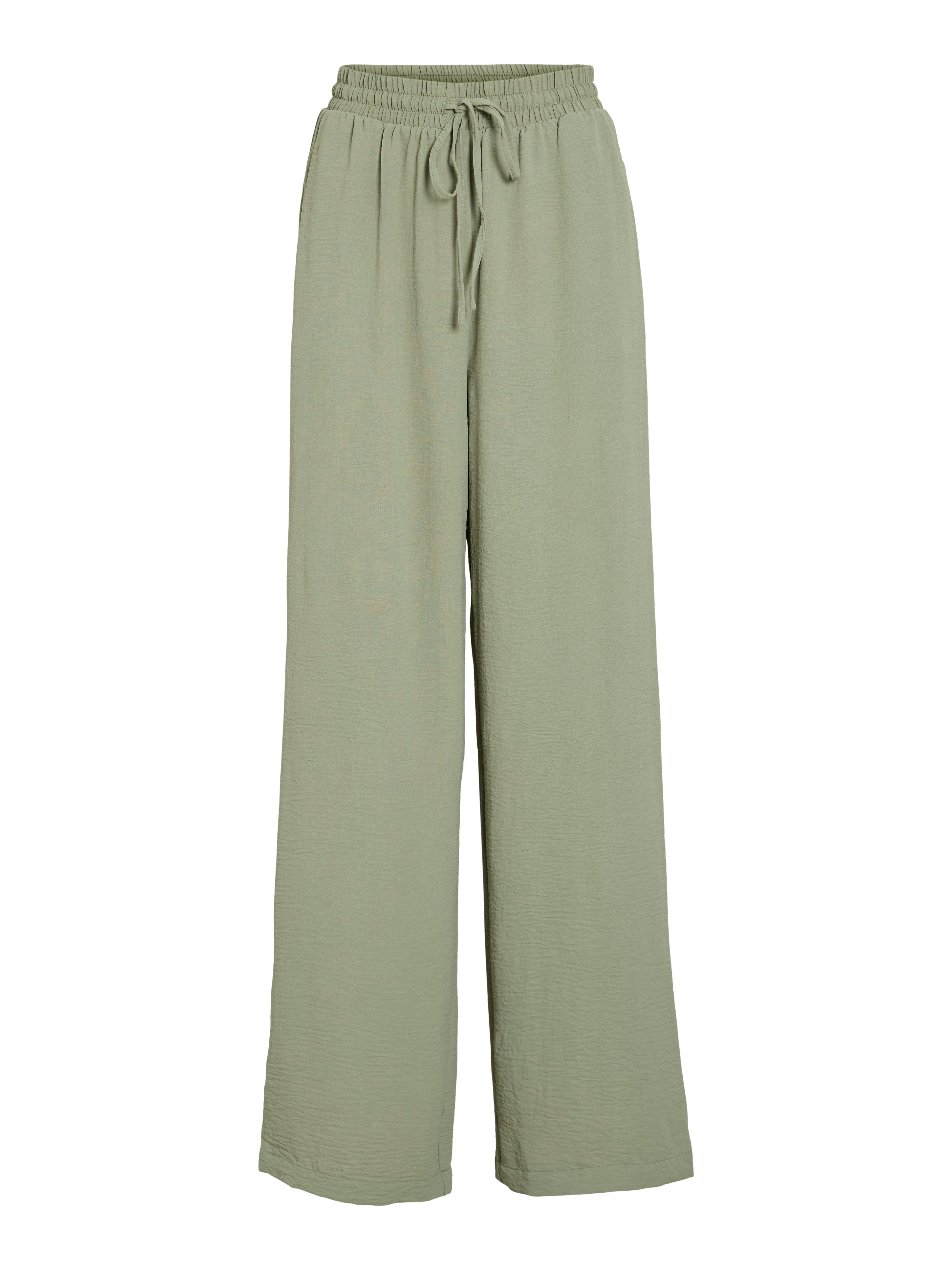 Vila Comfortbroek VIJOSA HW WIDE PANTS - NOOS