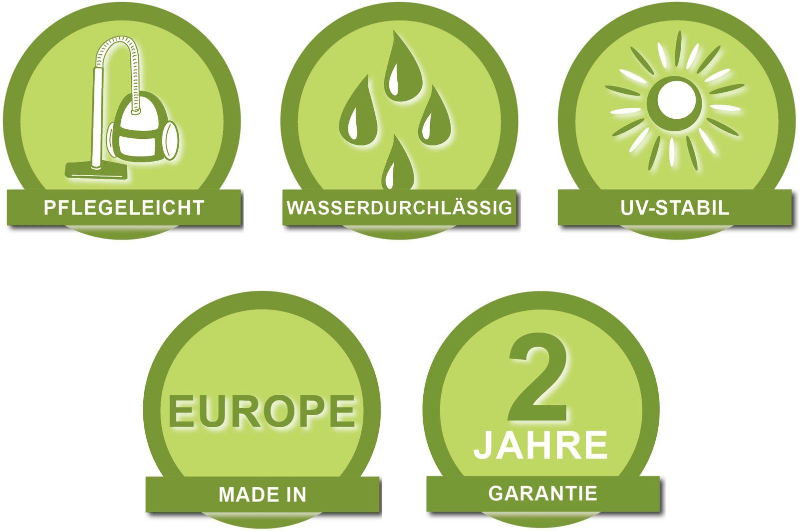Andiamo Kunstgras Dijon, Made in Netherlands uit naaldvilt, met nopjes, duurzaam, waterdicht & uv-bestendig (1 stuk)