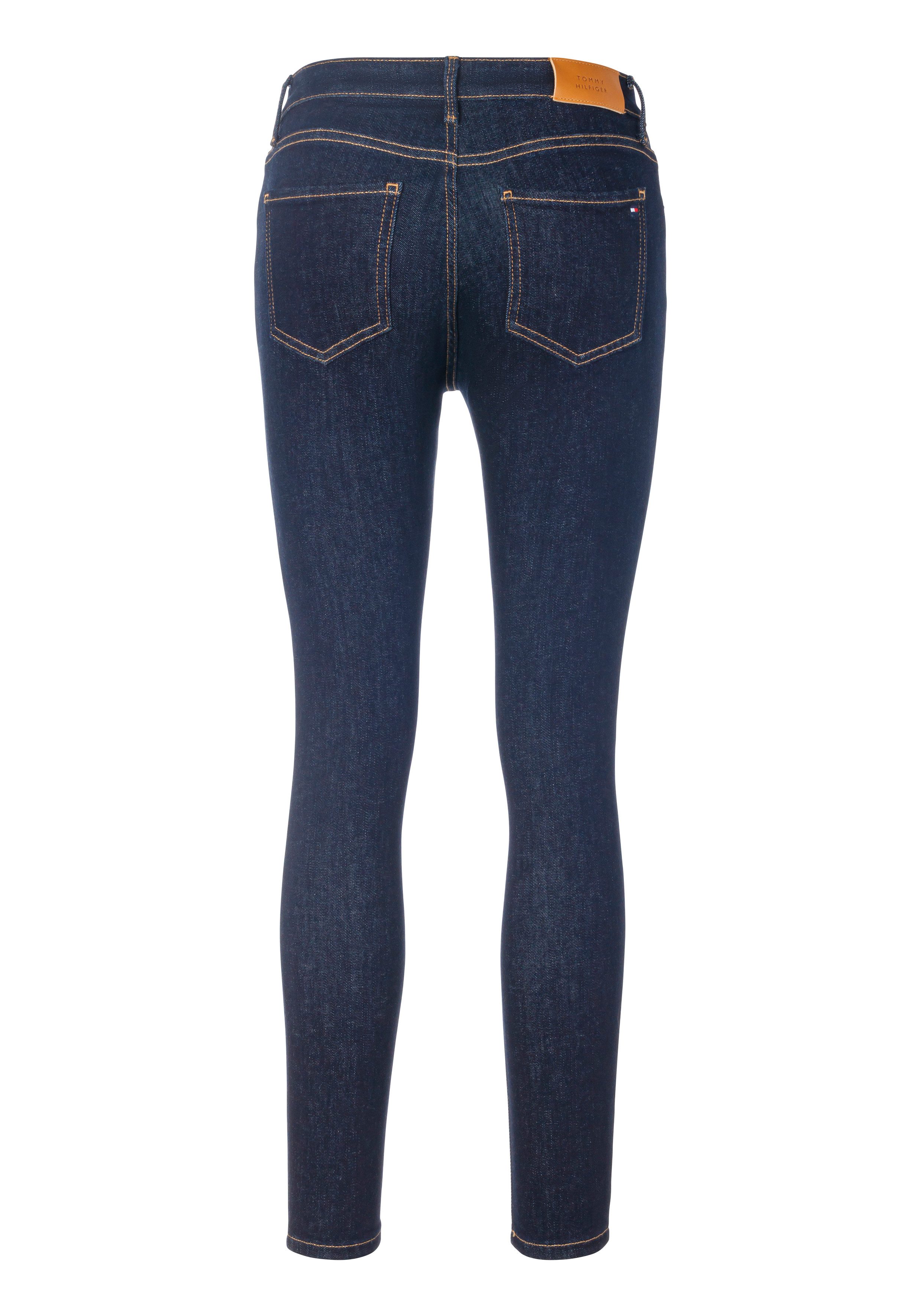 Tommy Hilfiger Skinny fit jeans HERITAGE COMO SKINNY RW met tommy hilfiger logo-badge (TH FLEX COMO SKINNY RW)