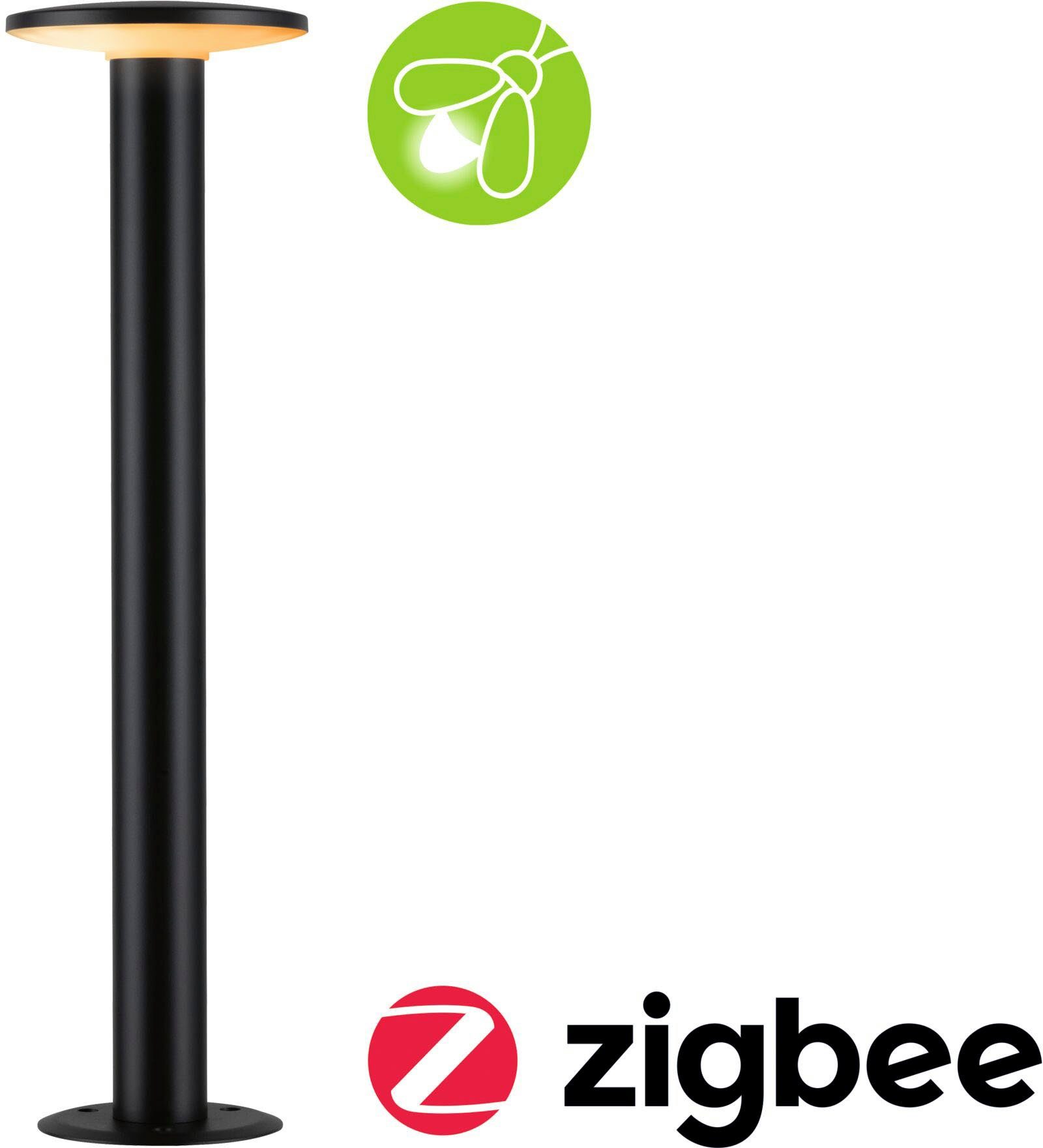 Paulmann Led-bolderlamp Buiten 230V Poller Plaat Insect friendly 2200-3000K IP44 (1 stuk)