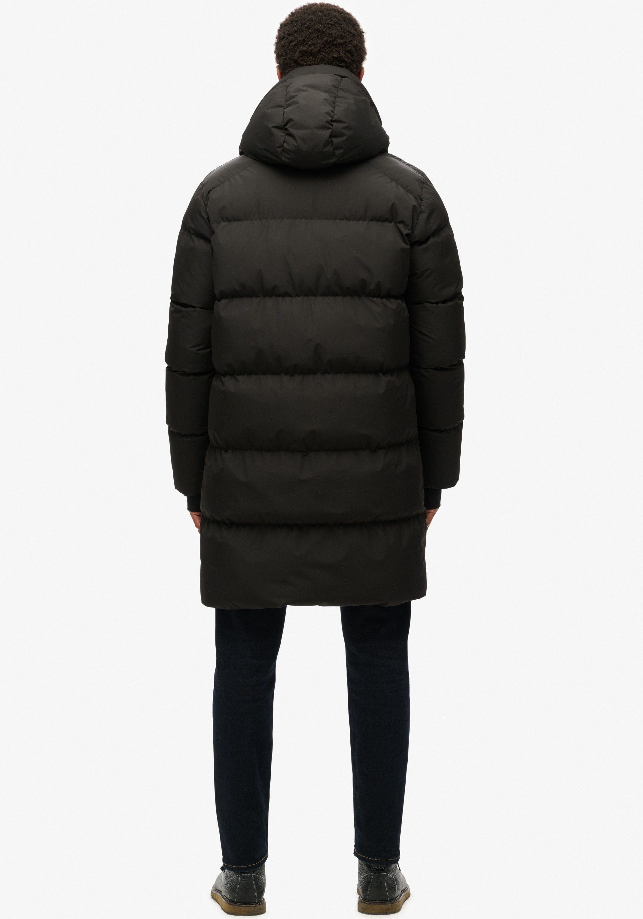 Superdry Gewatteerde jas HOODED SPORTS PUFFER MID JKT