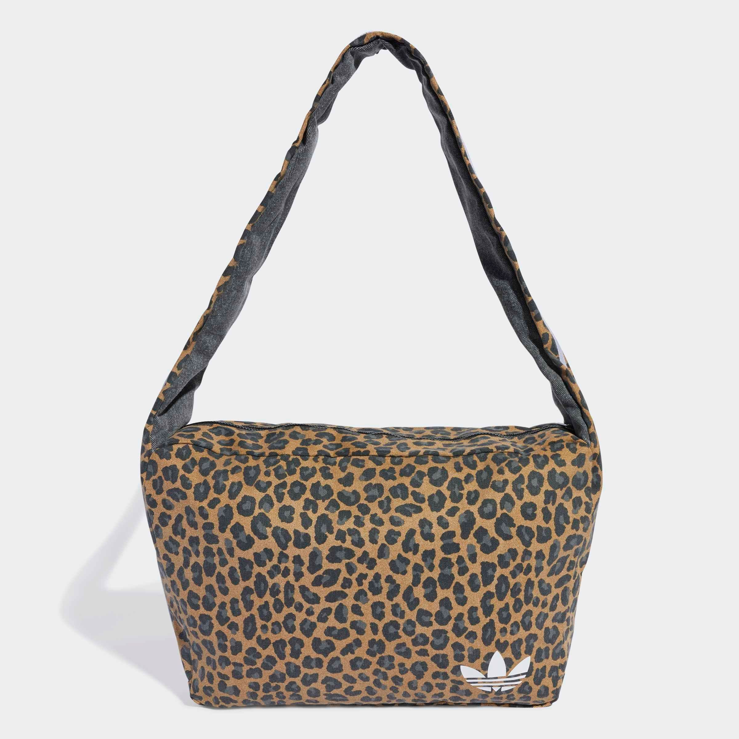 adidas Originals Sporttas LEO L BAG Luipaardprint shopper, ritssluiting