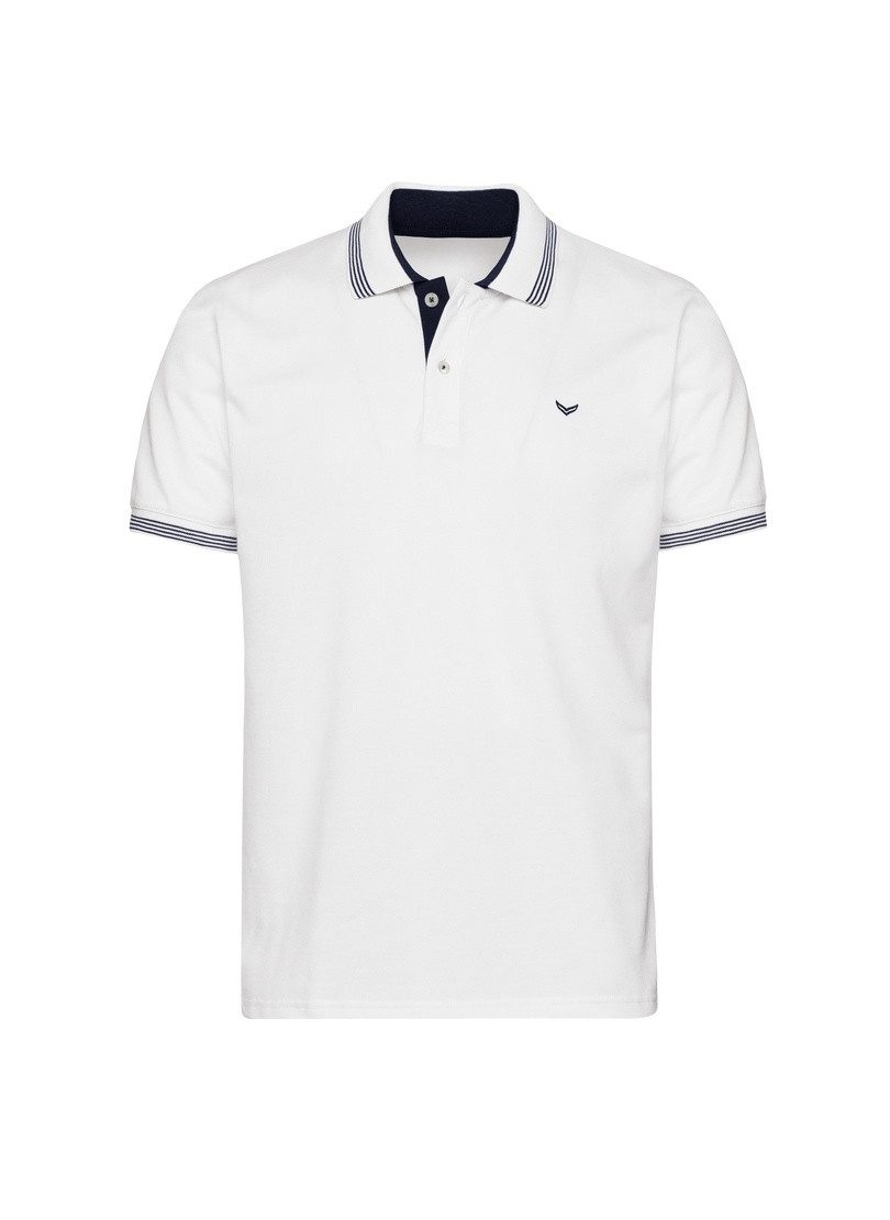 Trigema Poloshirt TRIGEMA poloshirt met contrasterende accenten (1-delig)