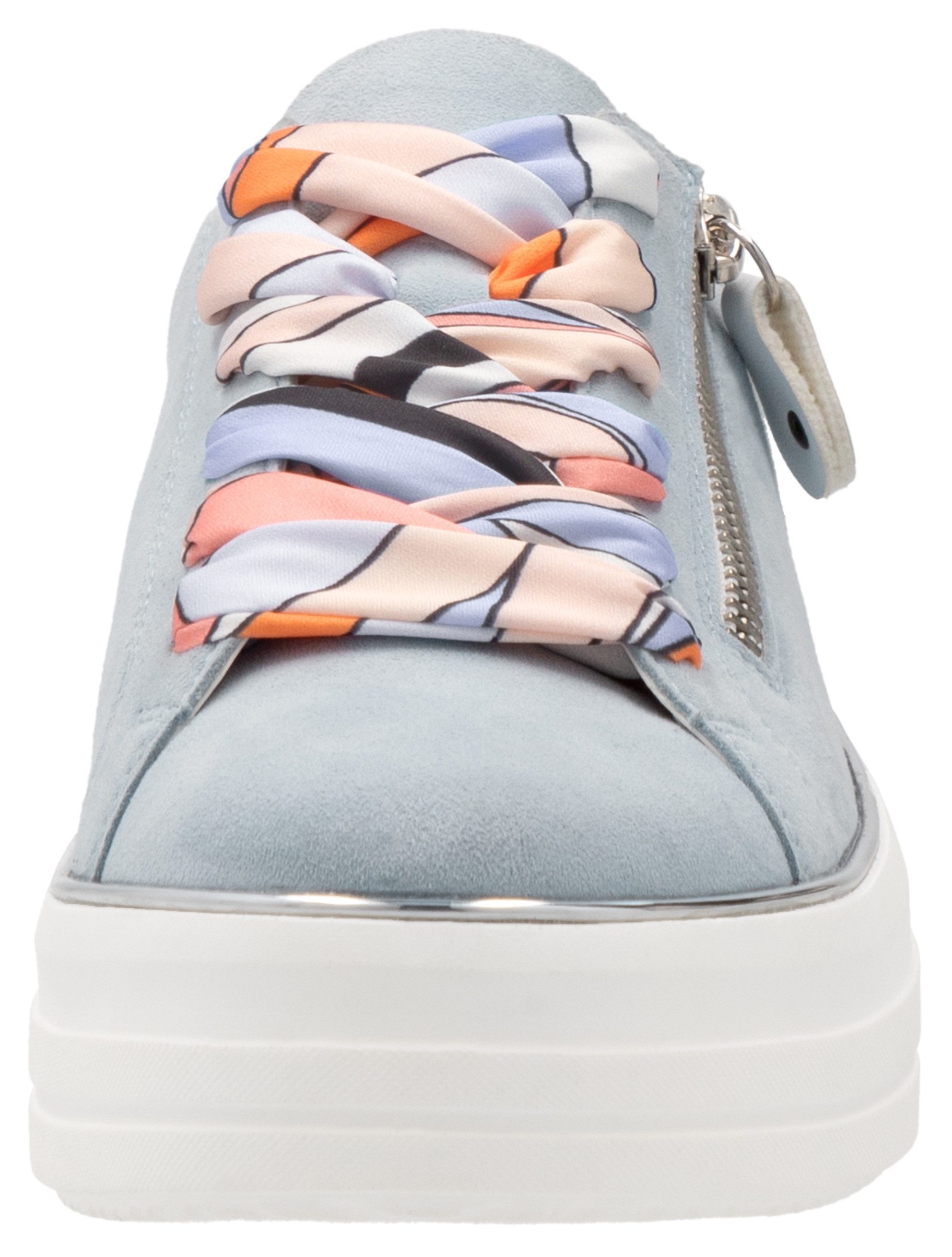 Remonte Plateausneakers , vrijetijdsschoen, lage schoen, veterschoen met zijrits