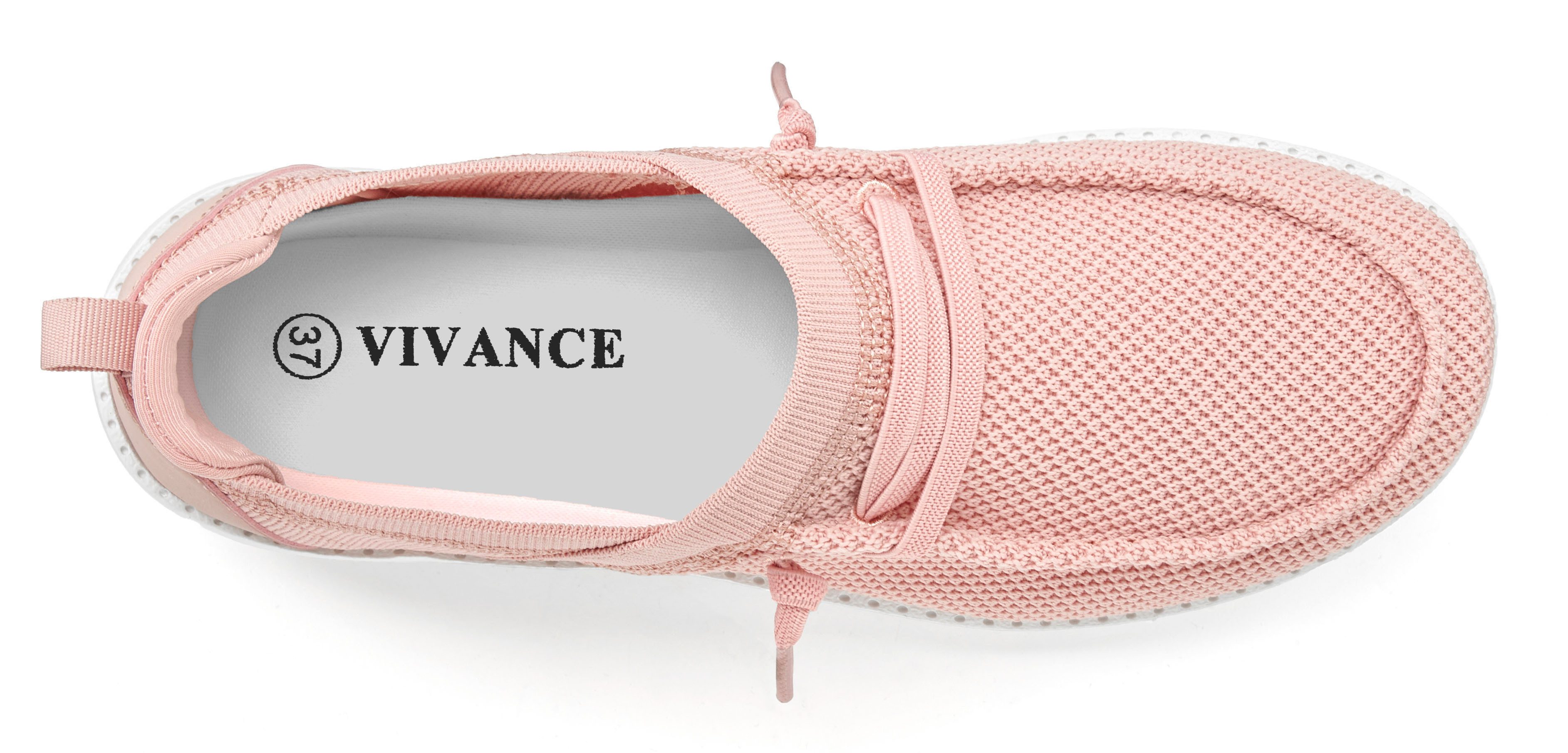 Vivance Sneakers Vrijetijdsschoen, lage schoen, in mesh-look, casual schoen, lage schoen vegan