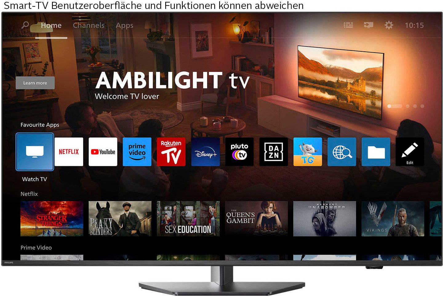 Philips Led-TV, 126 cm / 50", 4K Ultra HD, Smart TV